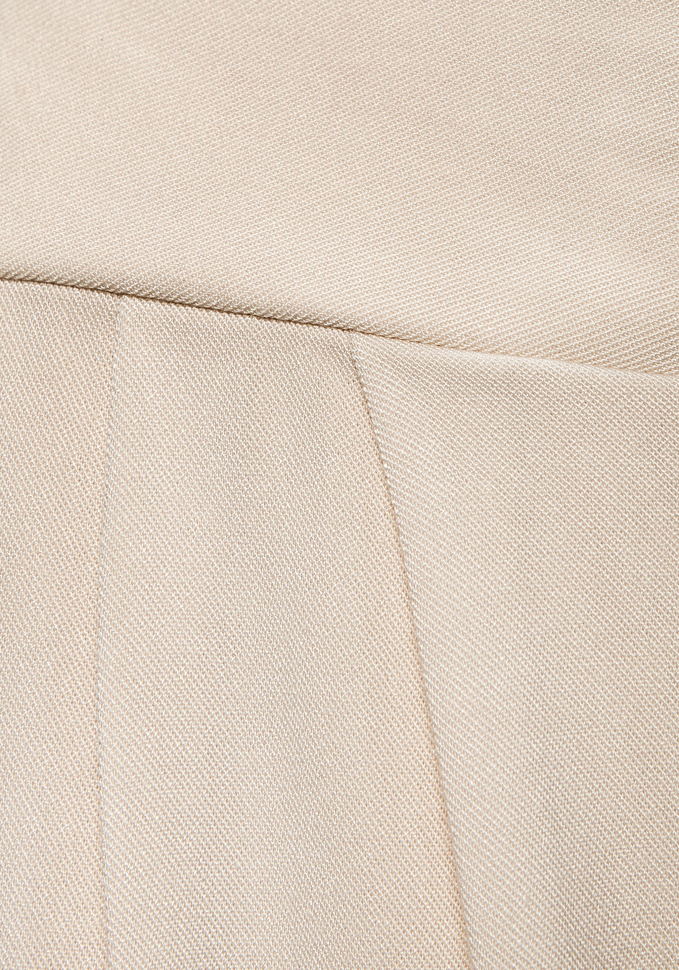 Vivance Palazzohose, mit Zierkette, Bundfaltenhosen, Schlupfhose, elegant