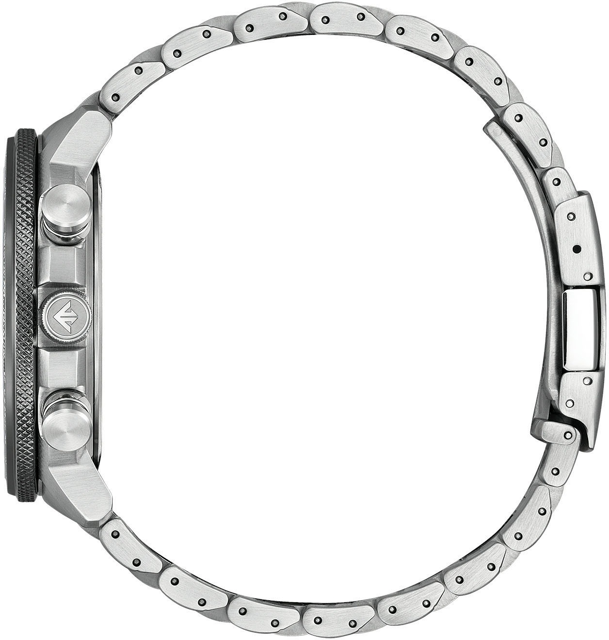 Citizen Funk-Multifunktionsuhr »Promaster Geo Trekker«, Armbanduhr, Solar, Herrenuhr, Edelstahlarmband, Datum, 2. Zeitzone
