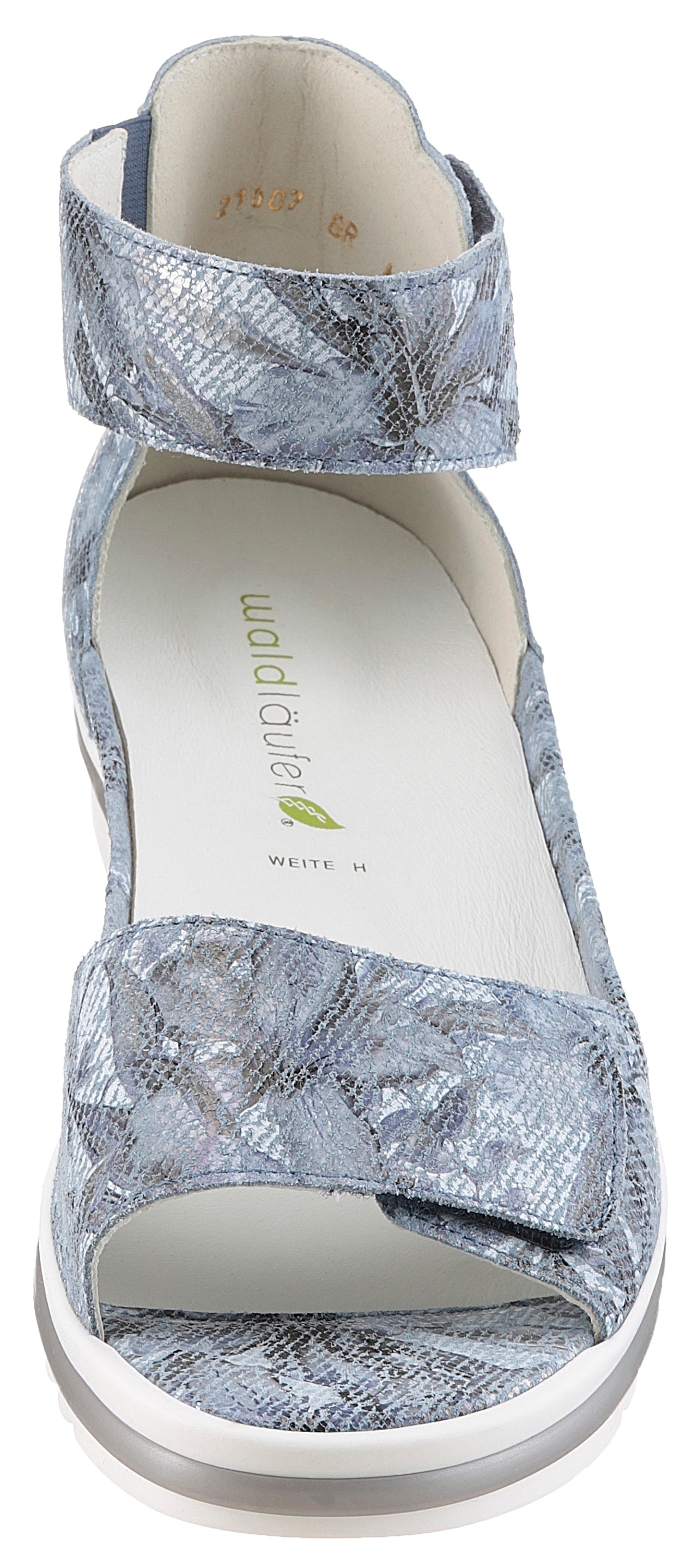 Waldläufer Plateausandale »HAKURA«  , Sandalette, Sommerschuh, Bequemschuh mit Klettverschlüsse, H-Weite