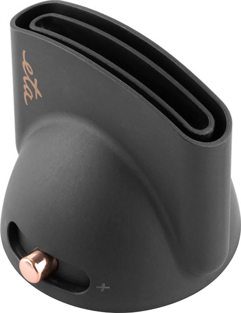 eta Ionic-Haartrockner »Fenite Black Edition ETA932090010«, 1600 W, 2 Aufsätze, Verfügt über ein magnetisches Befestigungssystem