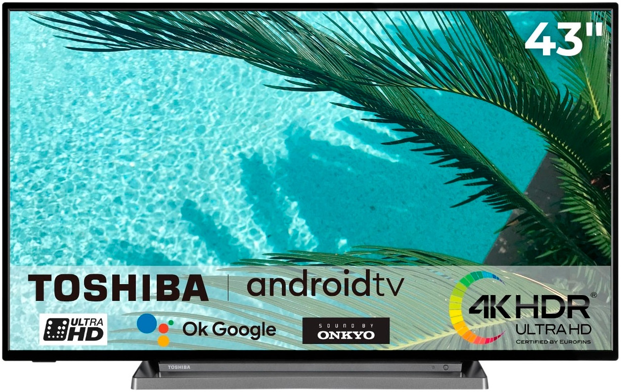Toshiba LED-Fernseher »43UA3D63DG«, 4K Ultra HD, Android TV
