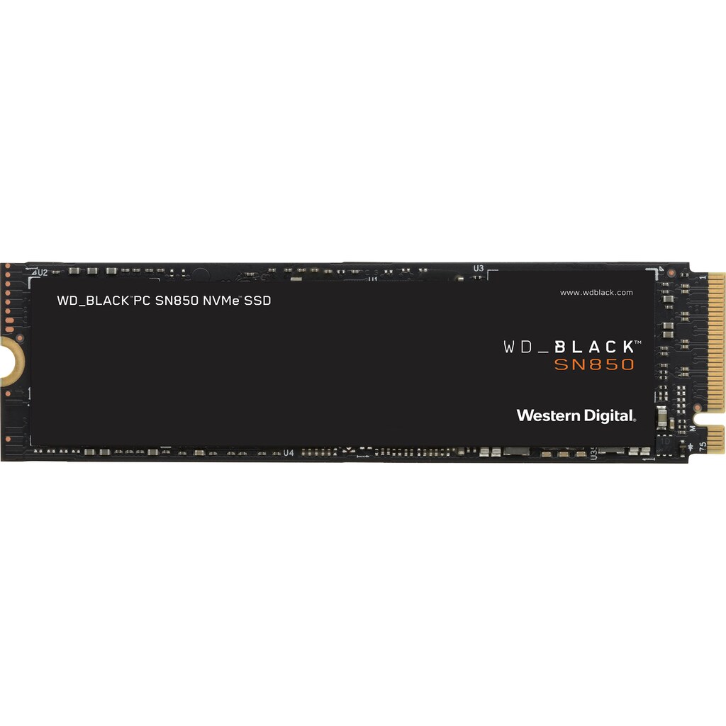 WD_Black interne SSD »SN850 500GB«, ohne Kühlkörper