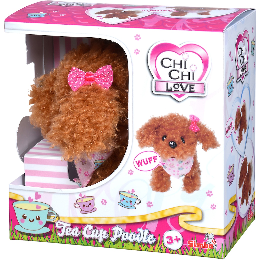 SIMBA Plüschfigur »Chi Chi Love, Tea Cup Poodle Puppy«