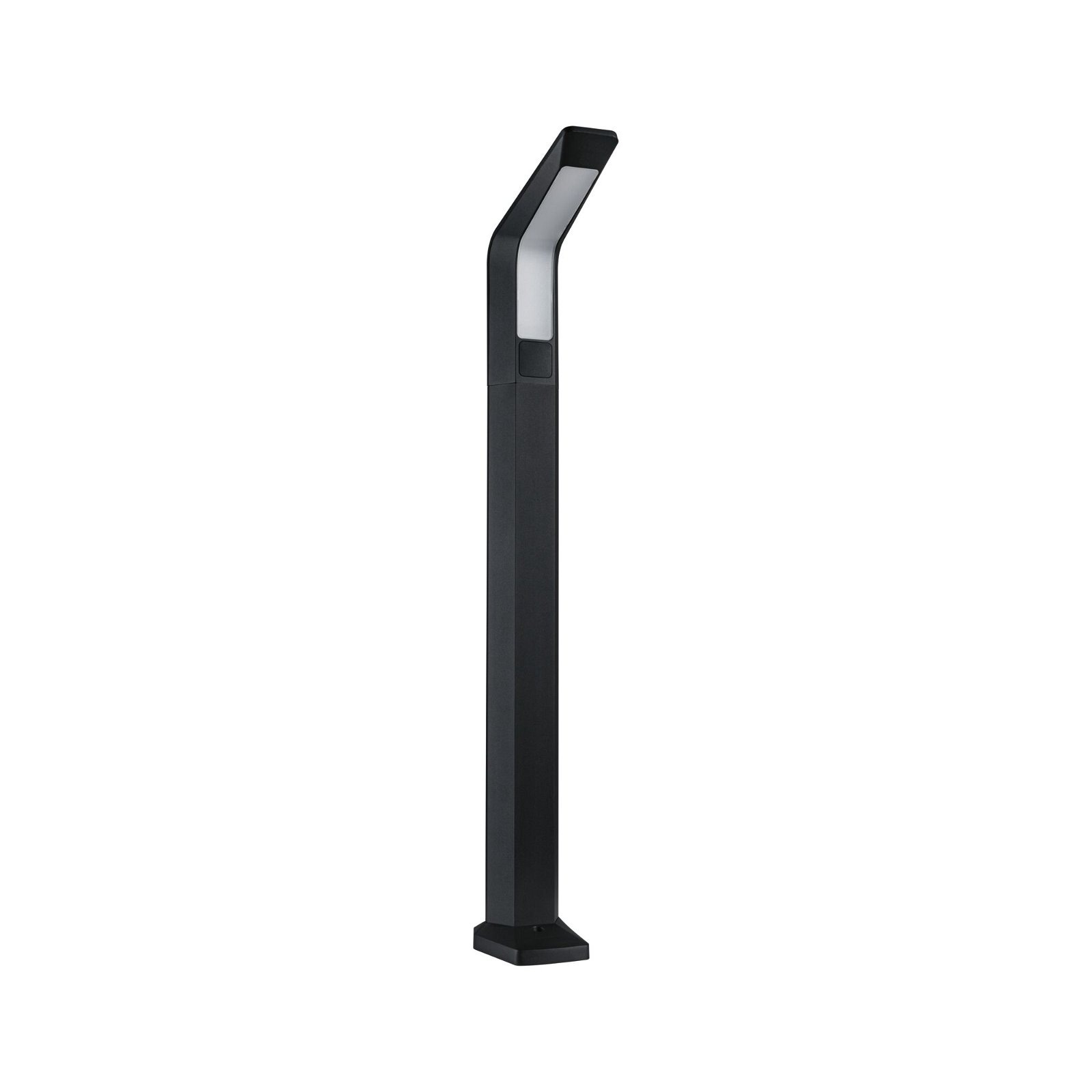 Paulmann LED Pollerleuchte »Merano IP44 910mm 3000K 14W 850lm 230V Anthrazit Aluminium«, 1 flammig, Bewegungsmelder mit Hochfrequenz-Sensor