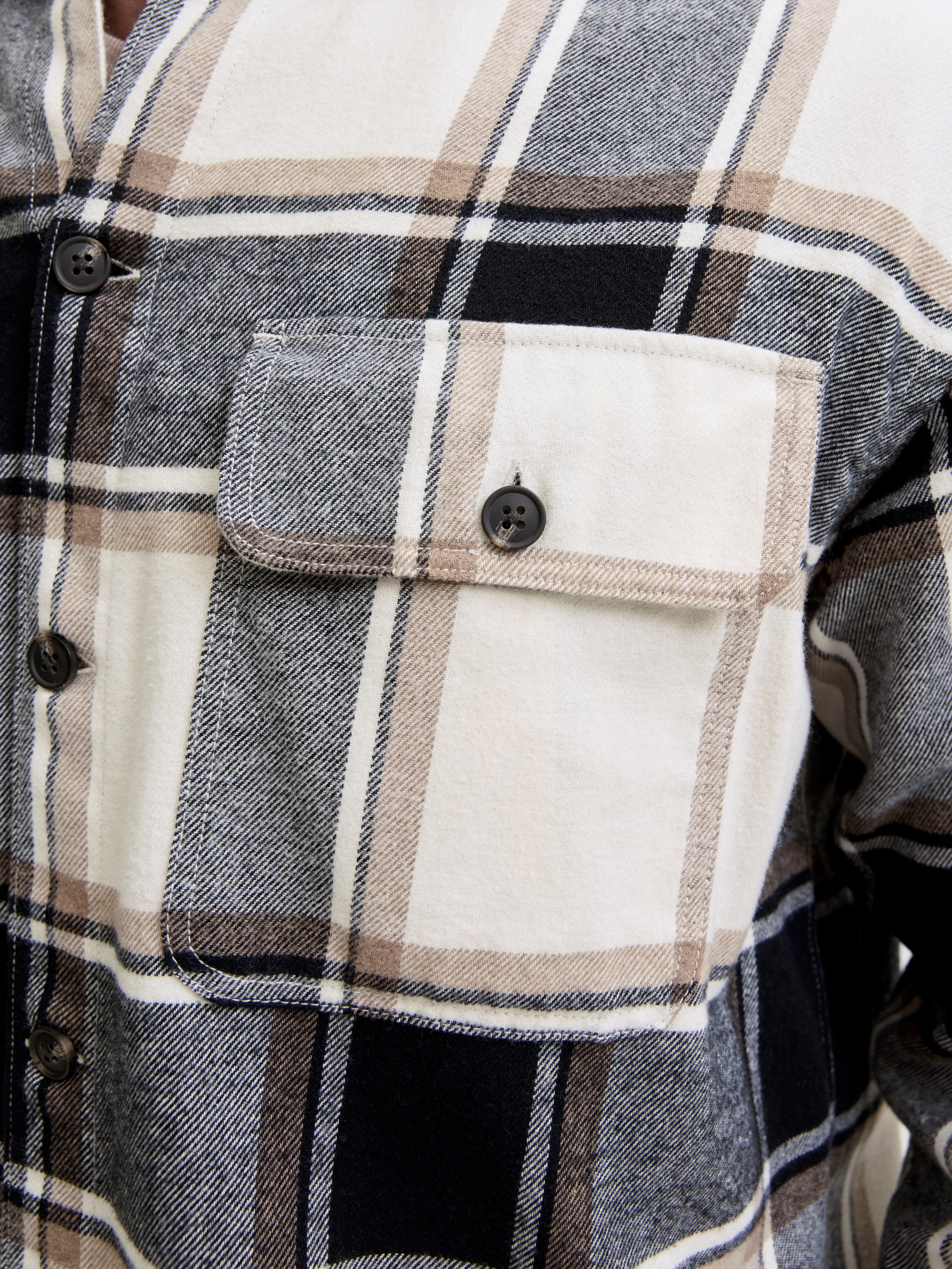 Jack & Jones Langarmhemd »JJECHARGE OVERSHIRT LS NOOS«
