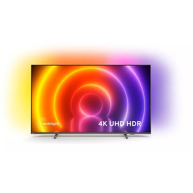 164 Ambilight HD, 3-seitiges cm/65 LED-Fernseher Ultra Android Zoll, TV-Smart-TV, bestellen Philips 4K auf Raten »65PUS8106/12«,