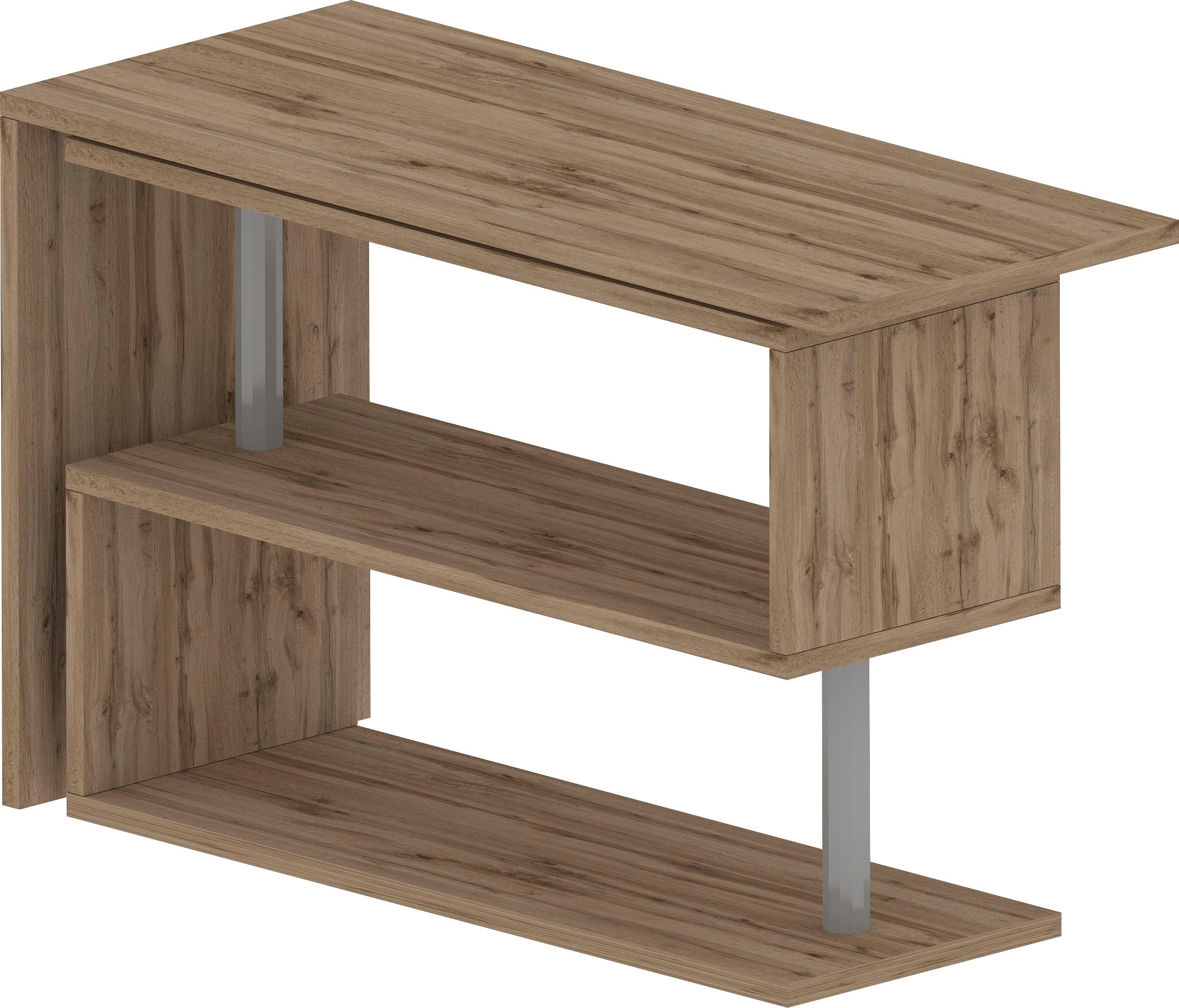 INOSIGN Schreibtisch »Volta, Made in Italy«, multifunktional - als Computertisch, Eckschreibtisch oder Sideboard