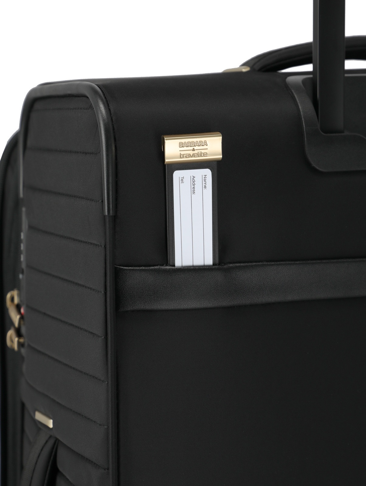 travelite Weichgepäck-Trolley »BARBARA & travelite | BARBARA STEPP, verschiedene Größen und Farben« 40 l 4 Rollen Weichgepäck-Koffer Schlüsselanhänger Volumenerweiterung bei S/M