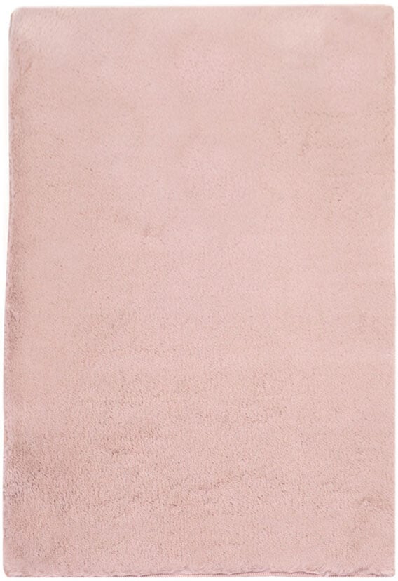 Carpet City Badematte »Topia Mats, Badteppich uni«, rutschhemmend beschichtet, strapazierfähig, Hochflor, Kaninchen Haptik, Polyester, Badezimmerteppich, waschbar