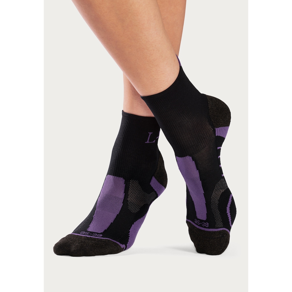 LASCANA ACTIVE Wandersocken, (Set, 3 Paar)