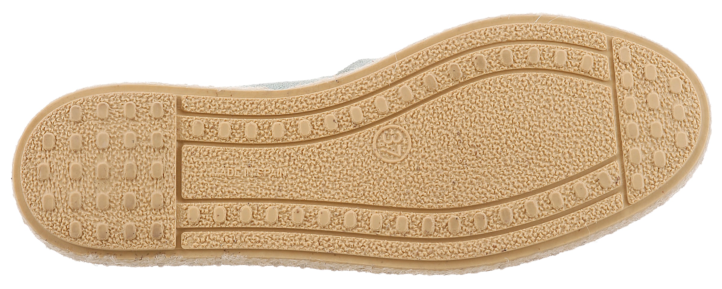 VERBENAS Espadrille  Strandschuh, Sommerschuh, Loafer aus Veloursleder