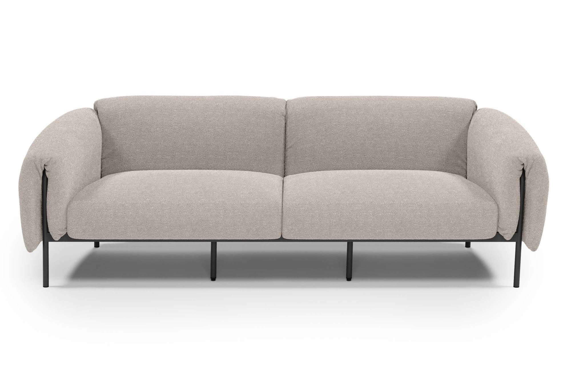 andas 3-Sitzer »Lumi« Outdoor Gartensofa, wetterfeste Materialien, Breite 2 günstig online kaufen