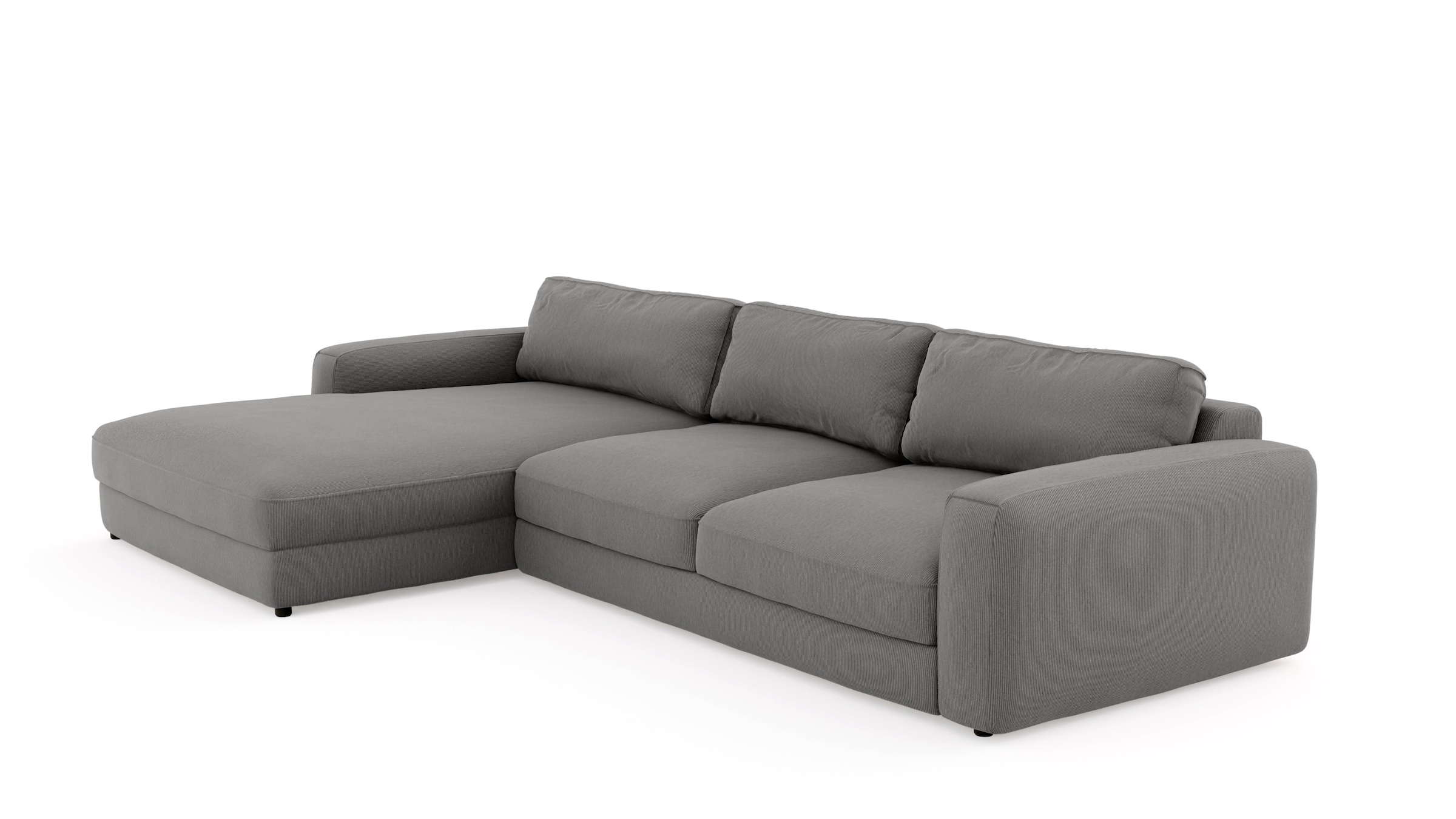Places of Style Ecksofa »Bloomfield, bequem und elegant, OTTOs Choice, L-Form«, wahlweise mit Bettfunktion und Bettkasten