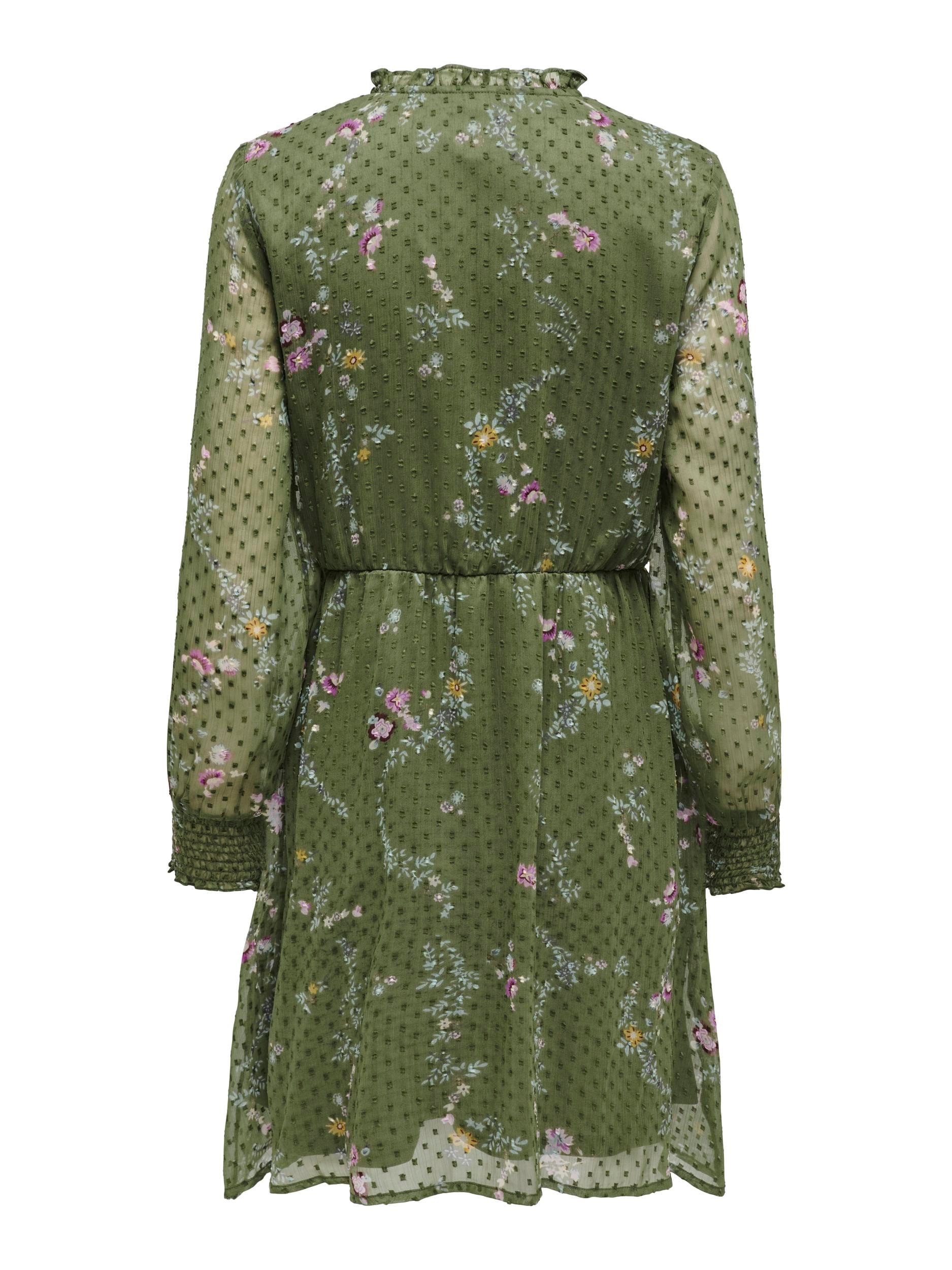 ONLY Minikleid »ONLAIDA ELISA LS DRESS WVN«, (#BEZUG!), Sommerkleid