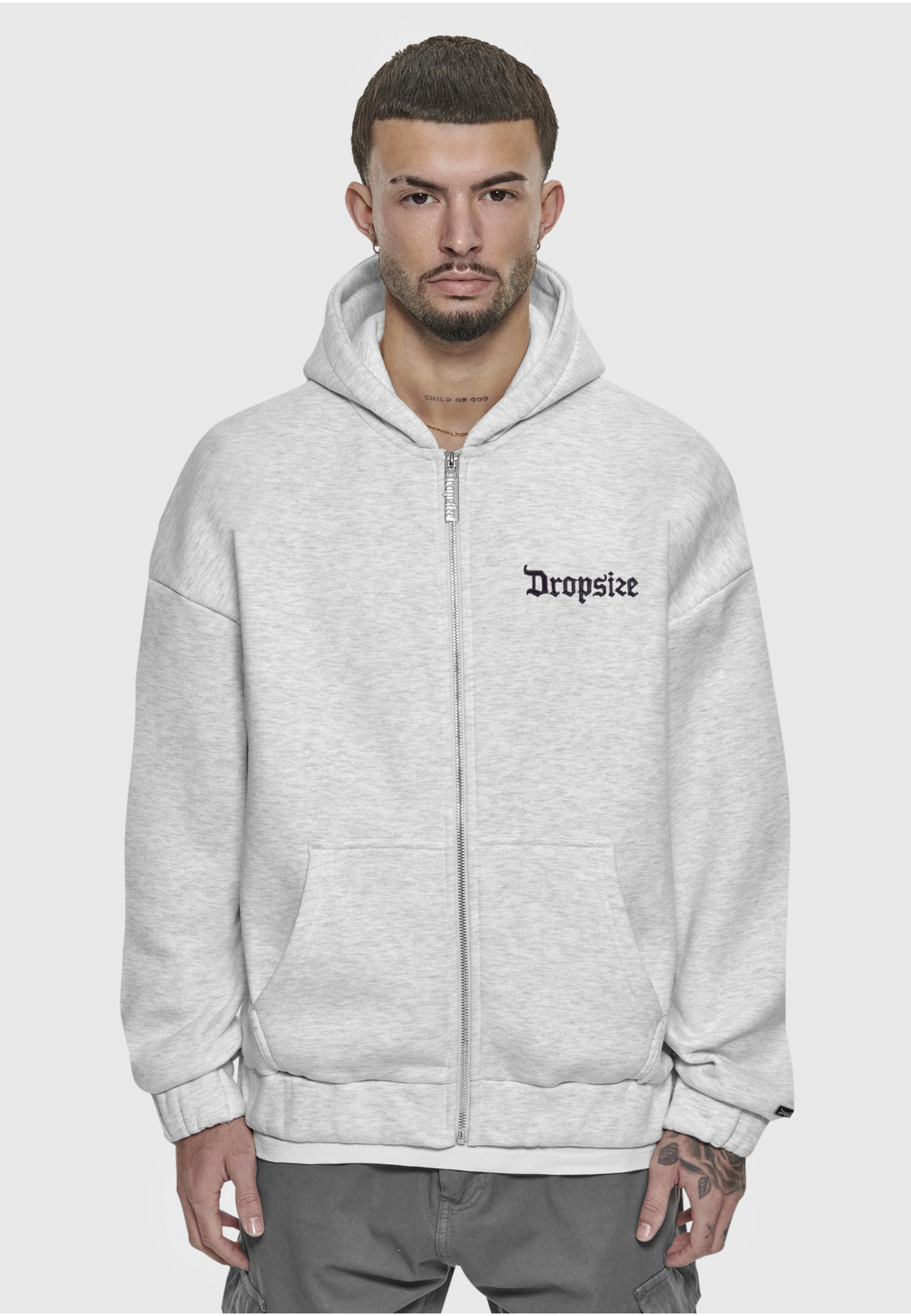 Dropsize Sweater »Dropsize Herren Dropsize Super Heavy Oversized Zip Hoodie«, 1
