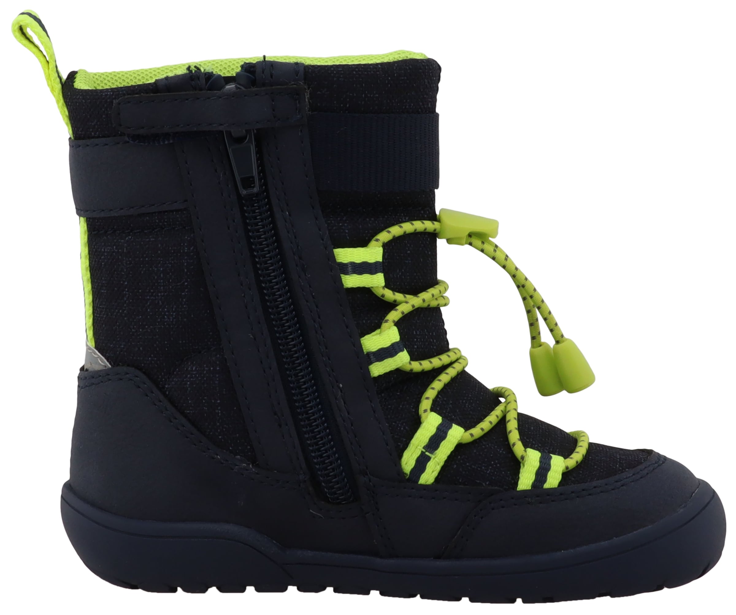 Lurchi Barfußschuh »Jace 1 Barefoot-TEX«  Snowboots mit Label, Größenschablone zum Doenload