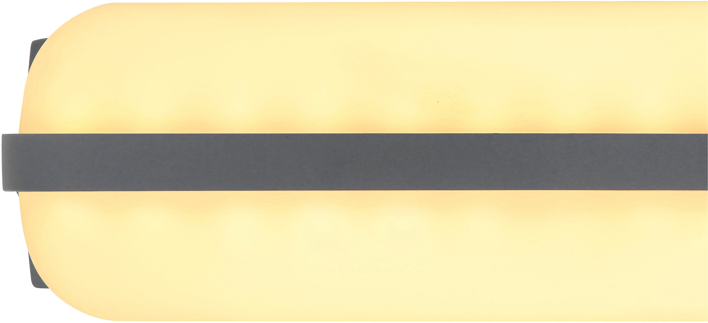 GLOBO LIGHTING Außen-Wandleuchte »HONNA« LED-Modul 1 Stk. Warmweiß Außenlampe Haus IP54 Gartenbeleuchtung Terrasse