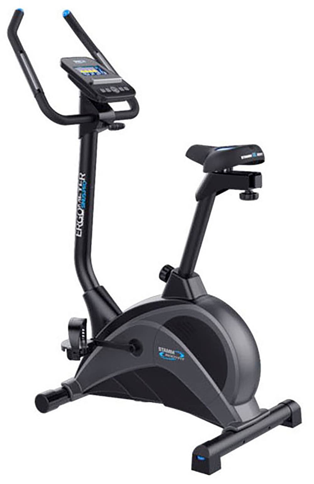 STAMM BODYFIT Ergometer »Sinus.Pro« 150 kg max. Benutzergewicht, Fahrrad, 24 Widerstandsstufen grau ohne Unterlegmatte Ergometer