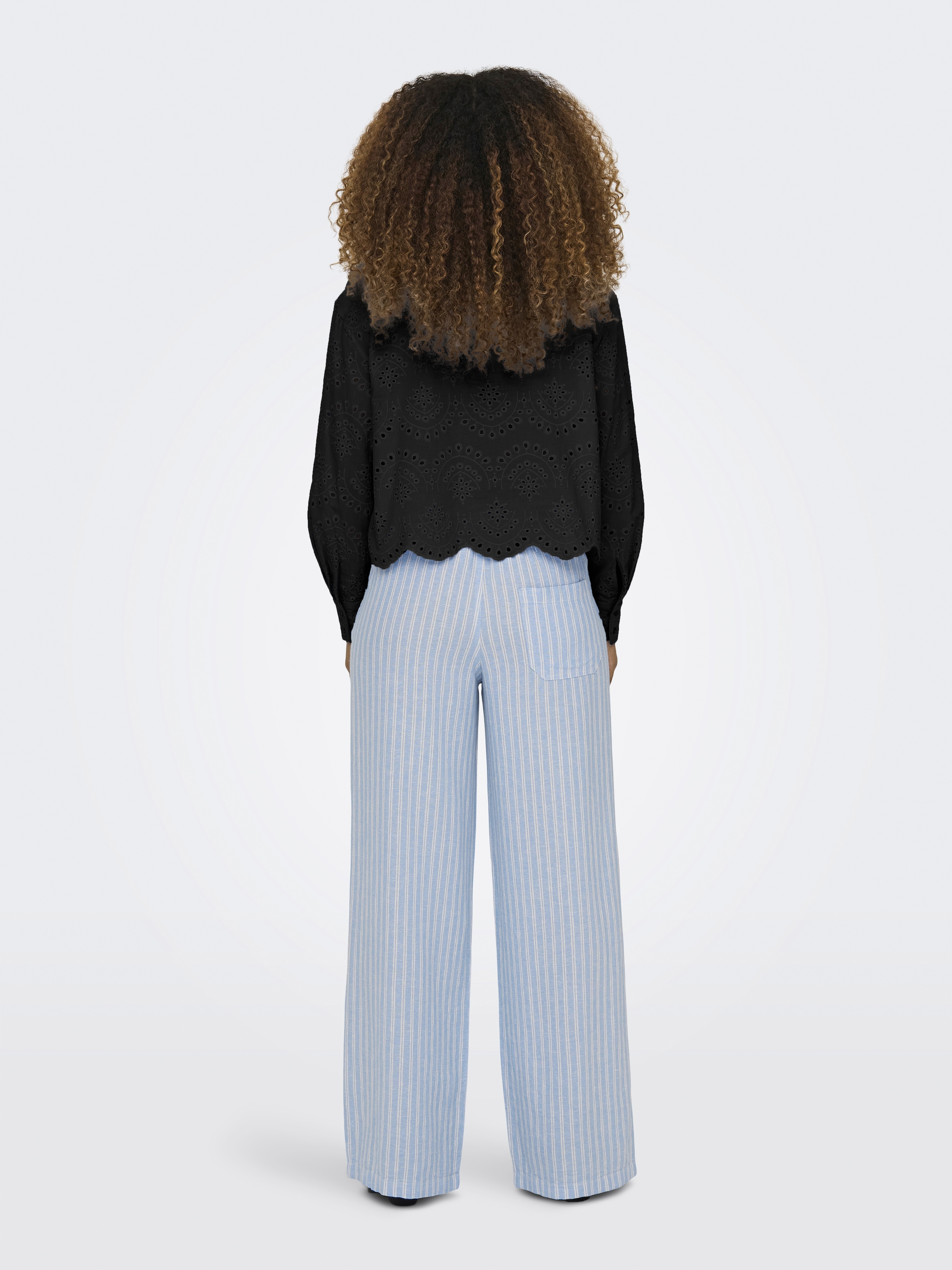 ONLY Langarmbluse »ONLVALAIS L/S SHIRT WVN NOOS«