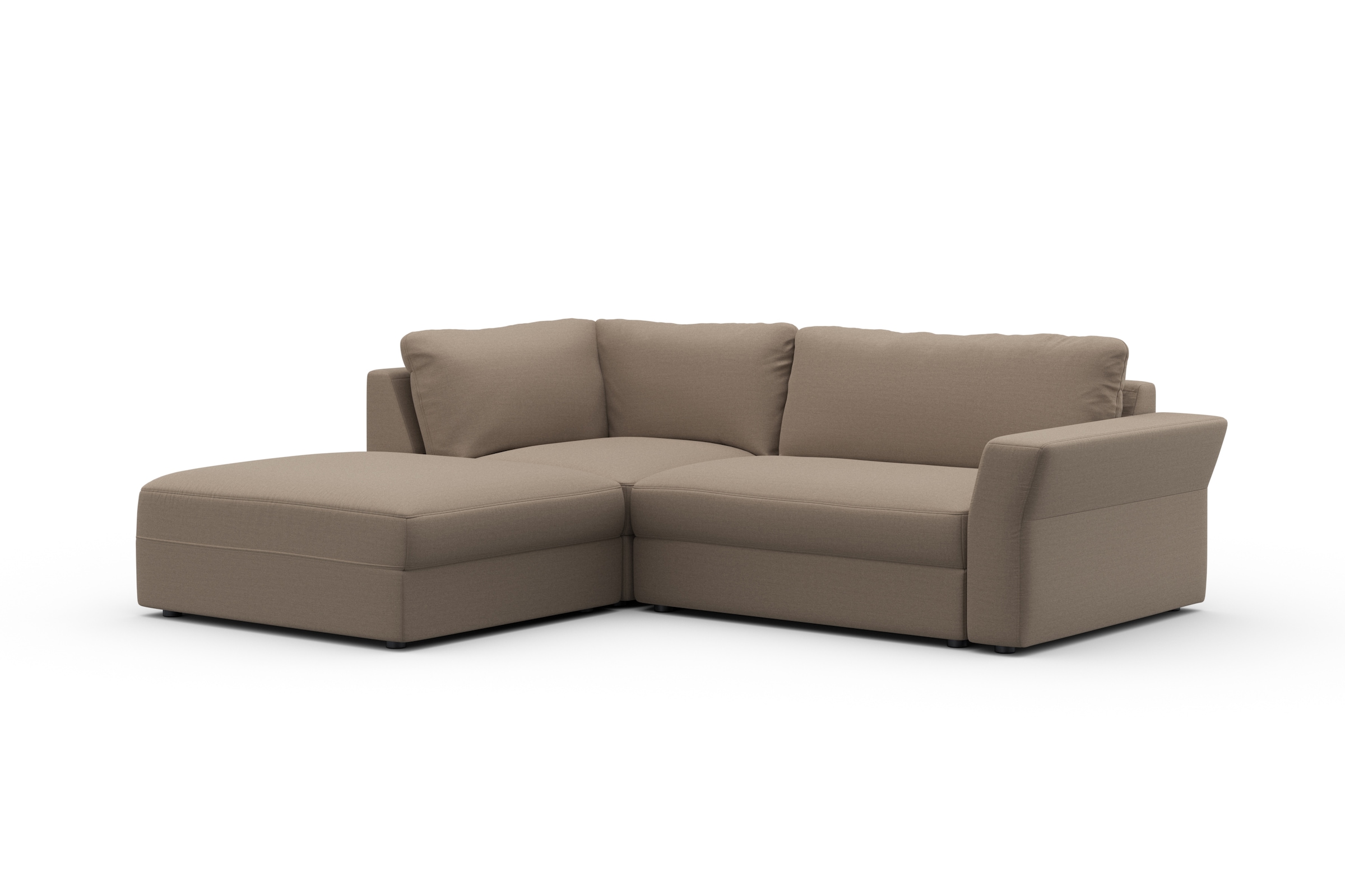sit&more Ecksofa »Cadabra L-Form«, Breite 243 cm, inklusive Sitztiefenverstellung