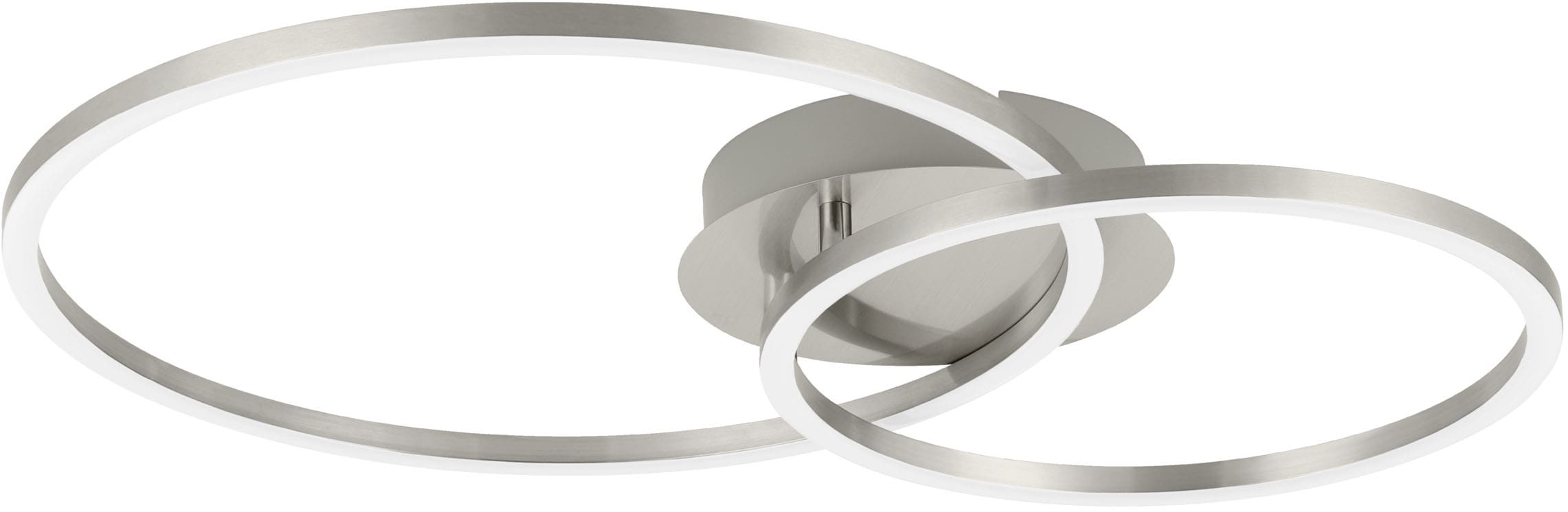 EGLO Deckenleuchte »PALMAVES 2 Deckenlampe - Alu, Stahl - LED;LED - 1X12W;1 günstig online kaufen