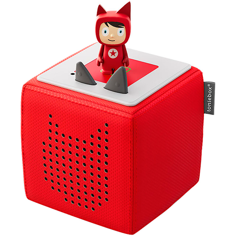 TONIES Lautsprecher »Toniebox Starterset« Mono (Bluetooth WLAN Lautstärkeregelung ) rot Inkl. Kreativ Tonie und Ladestation