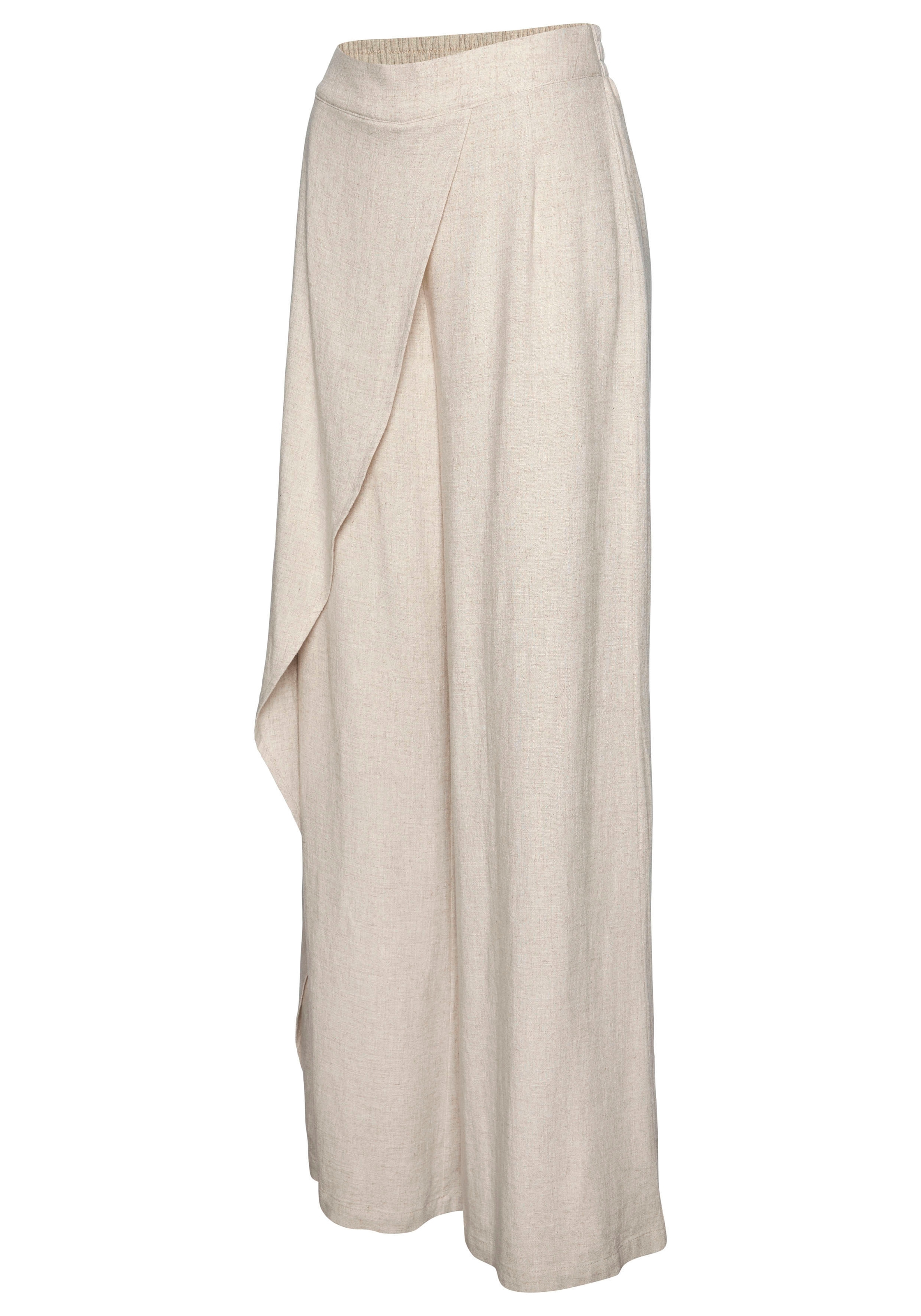 French Connection Leinenhose  im weit fließendem Lagenlook