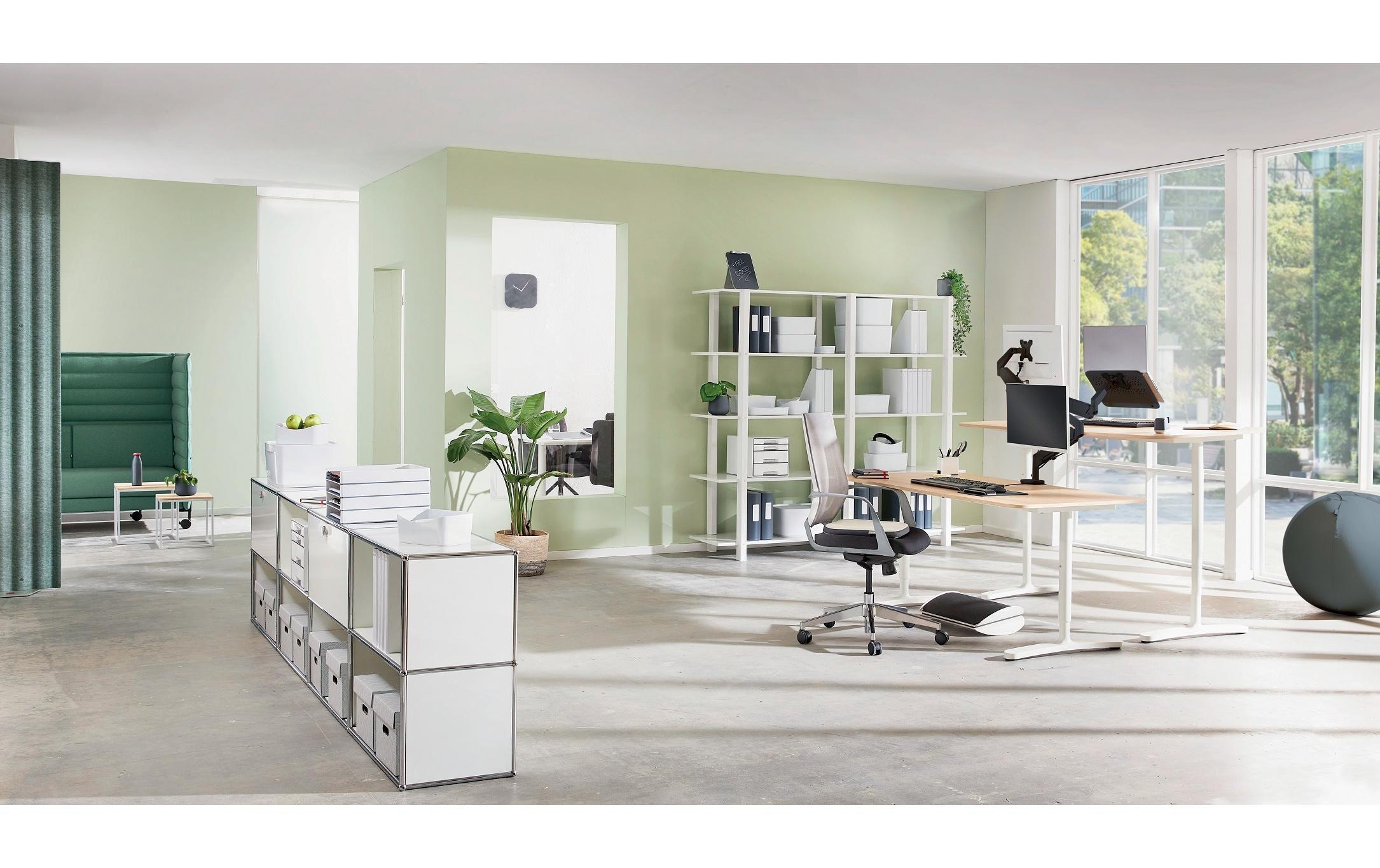 LEITZ Sitzball »Active 55 cm Dunkelgrau«