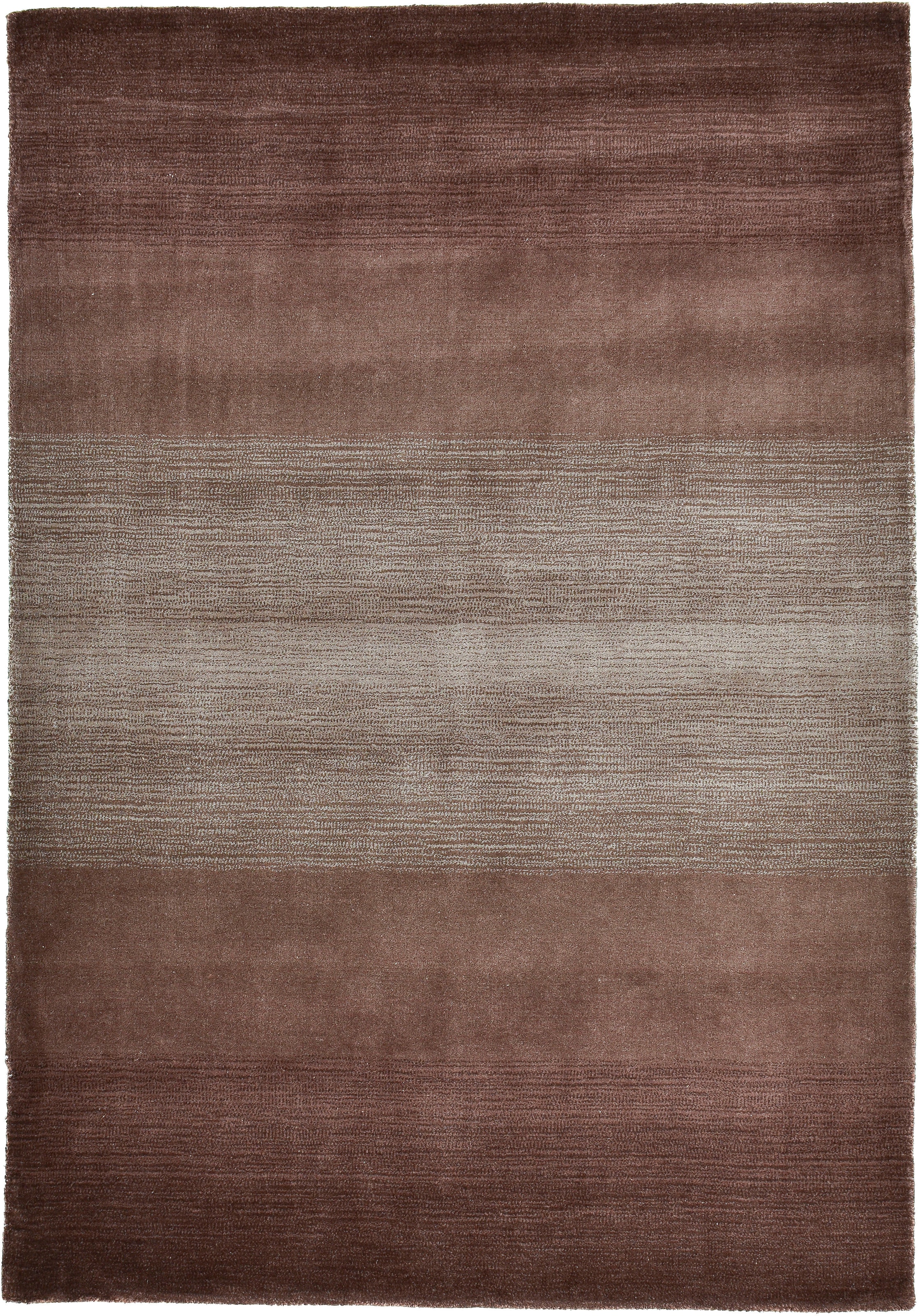 OTTO home Wollteppich »Violetta« rechteckig 14 mm Höhe reine Wolle, handgew günstig online kaufen