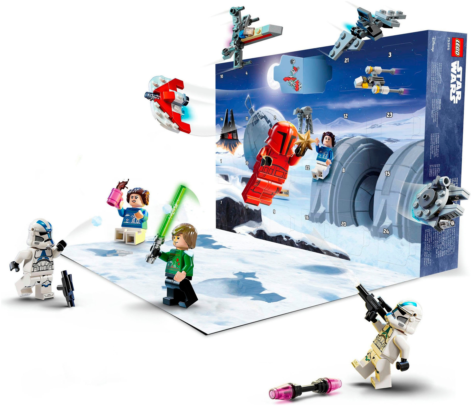 LEGO® Spielzeug-Adventskalender »Spielbausteine, Lego Star Wars 2024 (75395), LEGO® Star Wars™«, ab 6 Jahren