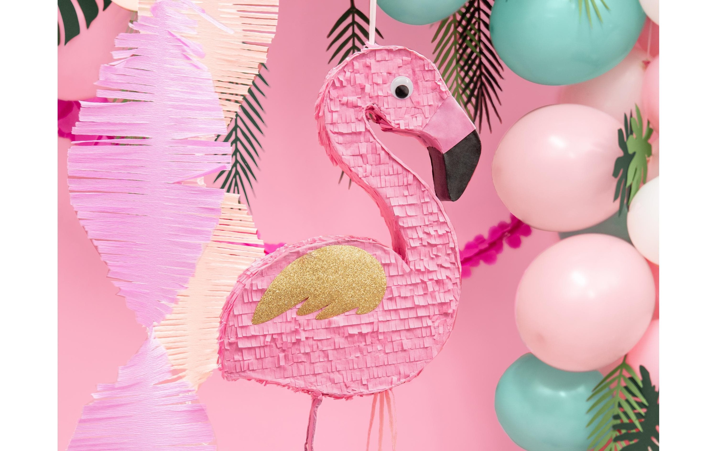 partydeco Girlande »Pinata Flamingo, 25 x 55«