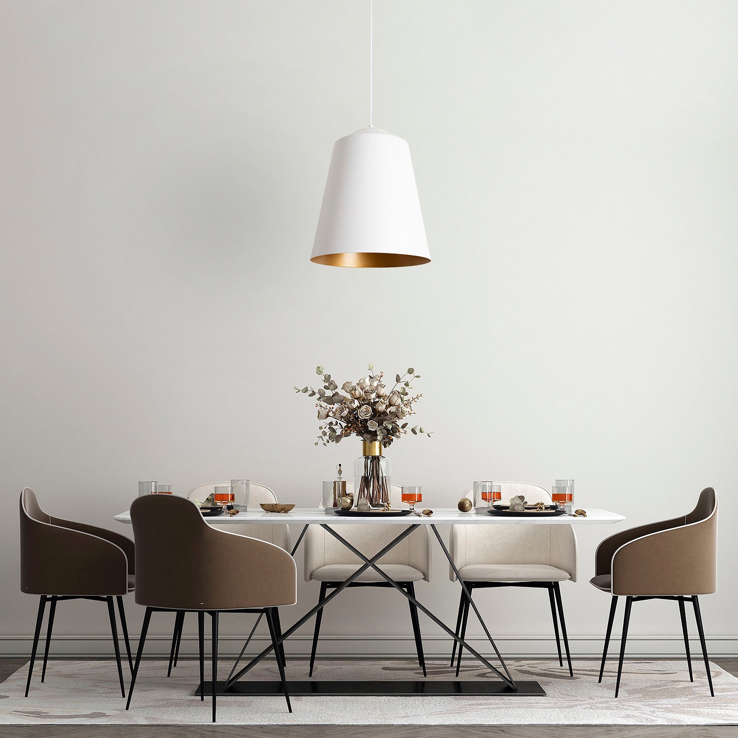Paco Home Deckenleuchte »JACKSON«, Leuchtmittel E27 | ohne Leuchtmittel, Wohnzimmer Arbeitszimmer Pulverbeschichtet Industrial Design E27