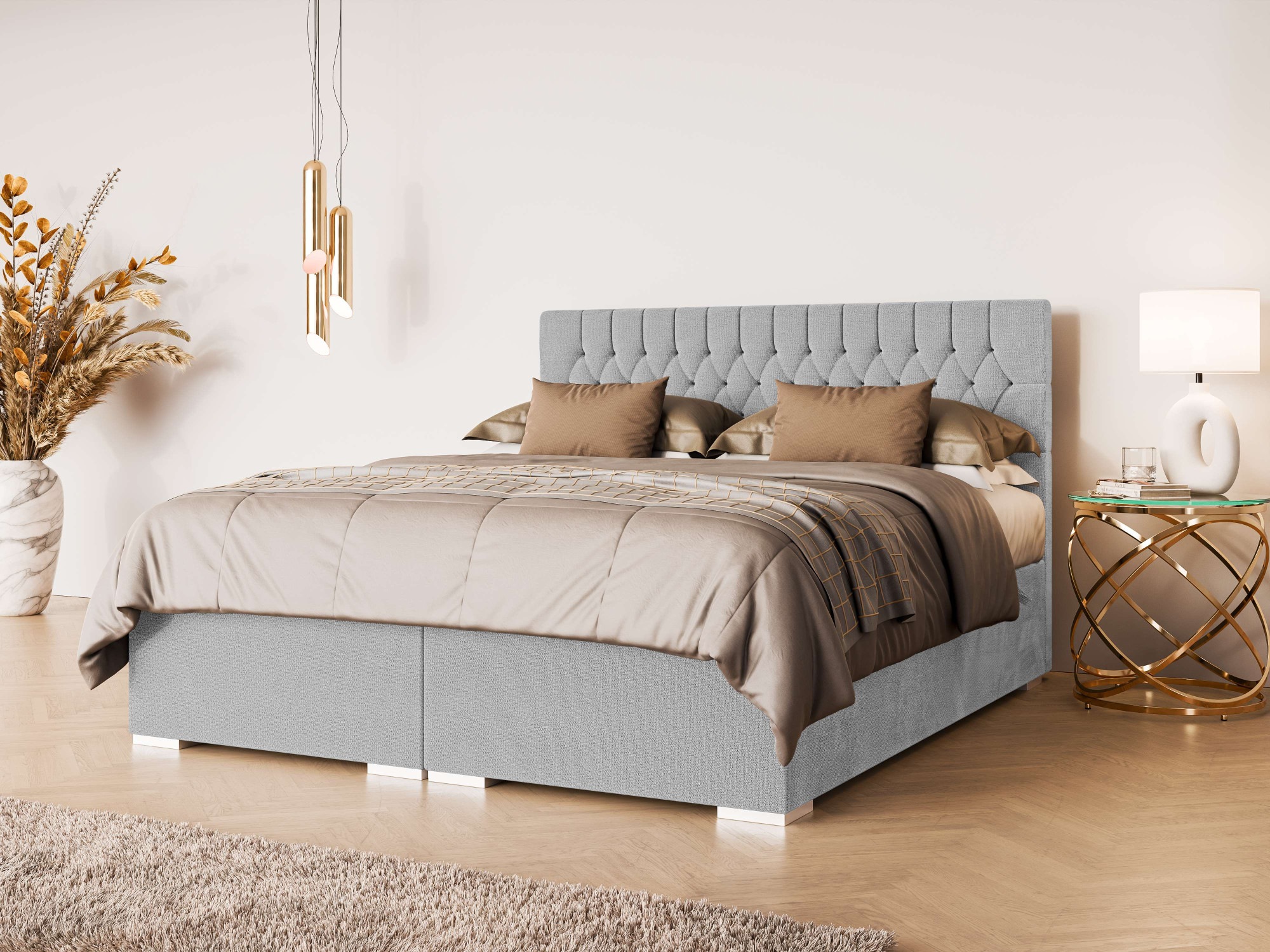 Home affaire Polsterbett »ALIY mit Matratze und Topper, in 3 Breiten (140, günstig online kaufen