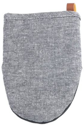 WENKO Topfhandschuhe »Modell Ada Mini«, (Set, 2 tlg.), kleine Ofenhandschuhe, Handflächen aus Neopren, Baumwollinnenseite
