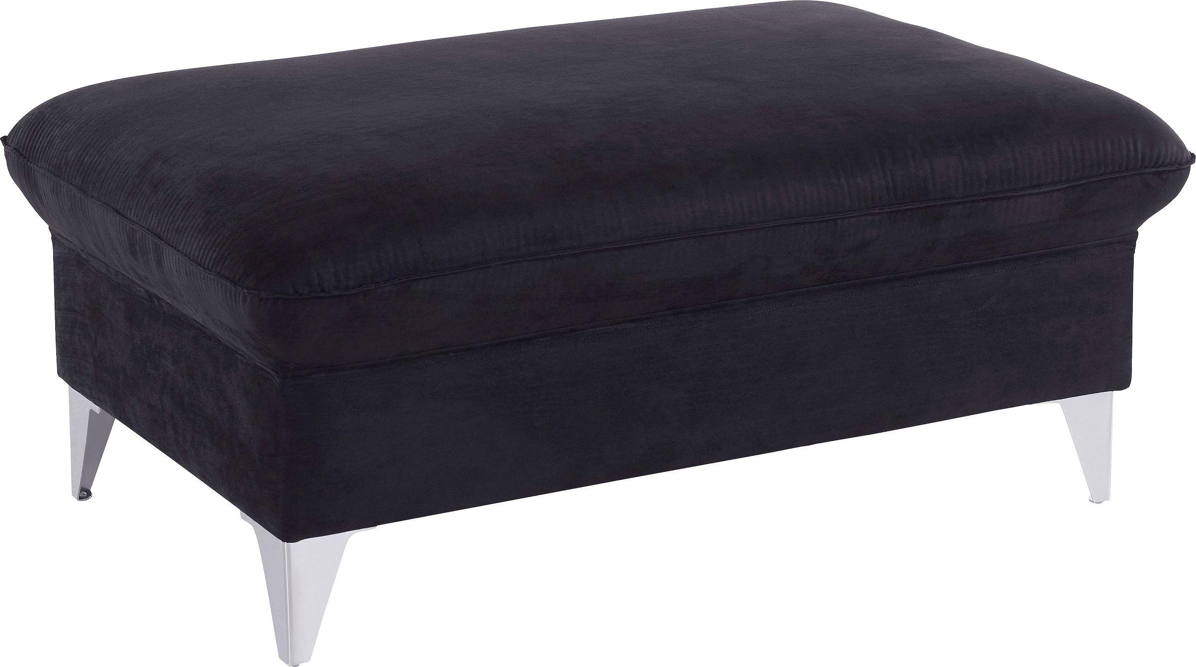 COTTA Polstergarnitur »Caluso L-Form«, (2 tlg.), Set bestehend aus: Ecksofa mit Kopfteilverstellung & Hocker