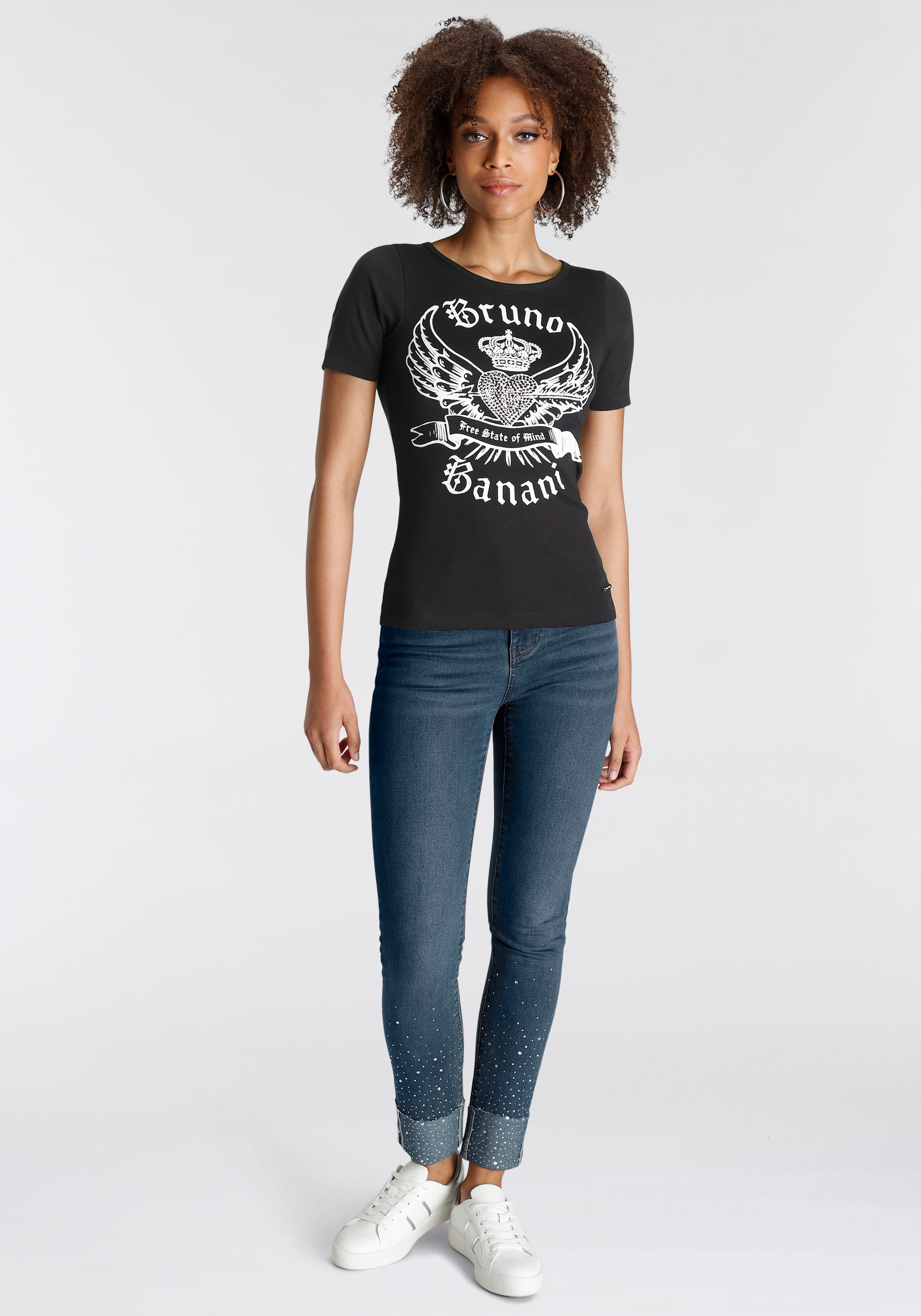 NEUE T-Shirt, Bruno Logo-Print KOLLEKTION bestellen online Banani