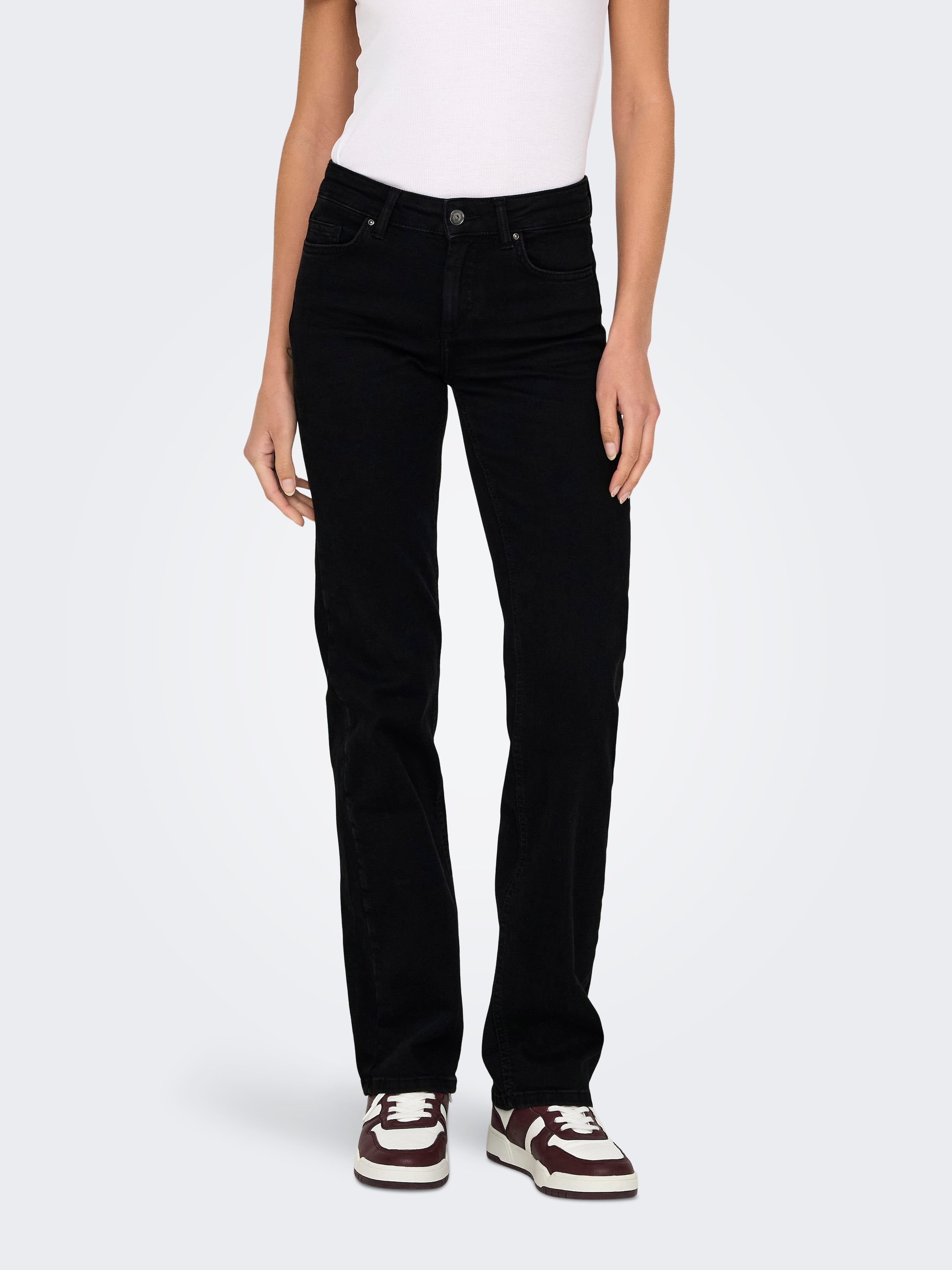 Straight-Jeans »ONLBLUSH MID STRAIGHT DNM REA2343 NOOS«