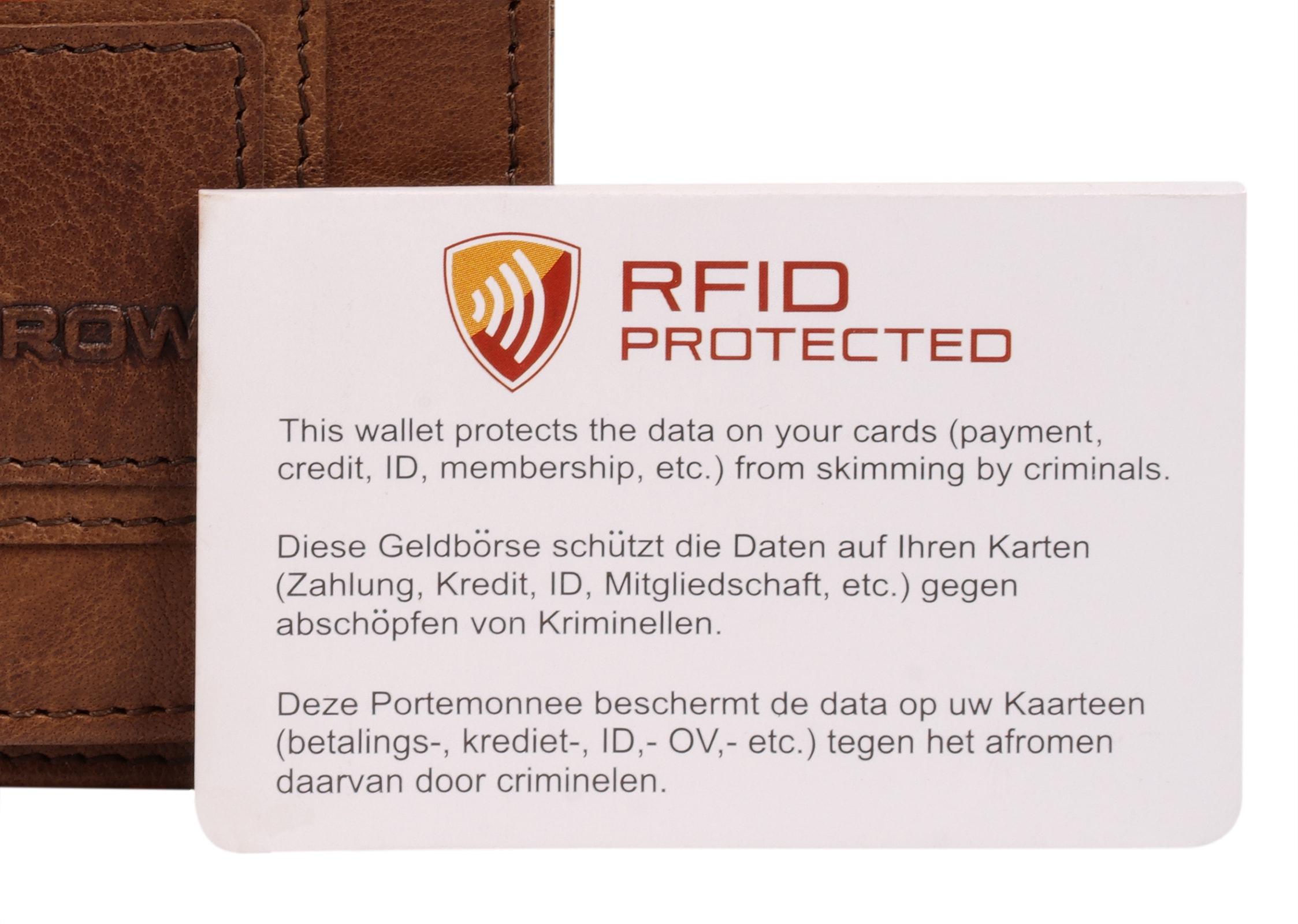 Spikes & Sparrow Geldbörse »WALLET RFID« echt Leder