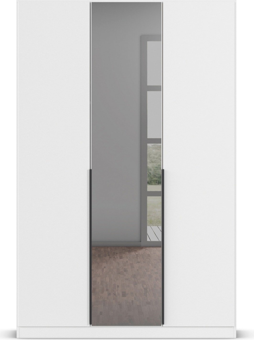 INOSIGN BY RAUCH Drehtürenschrank »Ferris Schrank Breite 2,10m BESTSELLER Schlafzimmerschrank«, Kleiderschrank mit Spiegel in den Ausführungen BASIC/CLASSIC/PREMIUM