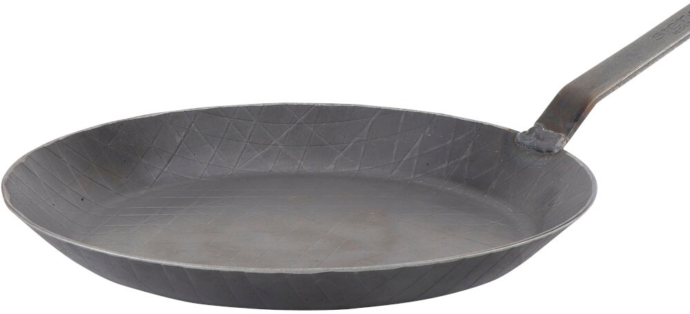 Siena Home Bratpfanne »Fermo«, Gusseisen, (1 tlg.), flach, schmiedeeisern, Hakenstiel, Made in Germany, Induktion