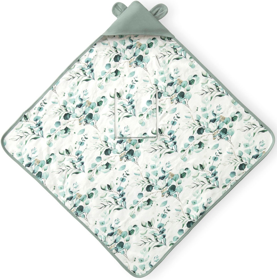 Hauck Babydecke »Baby Einschlagdecke, Snuggle N Dream leaves Mint/grün«, Ba günstig online kaufen
