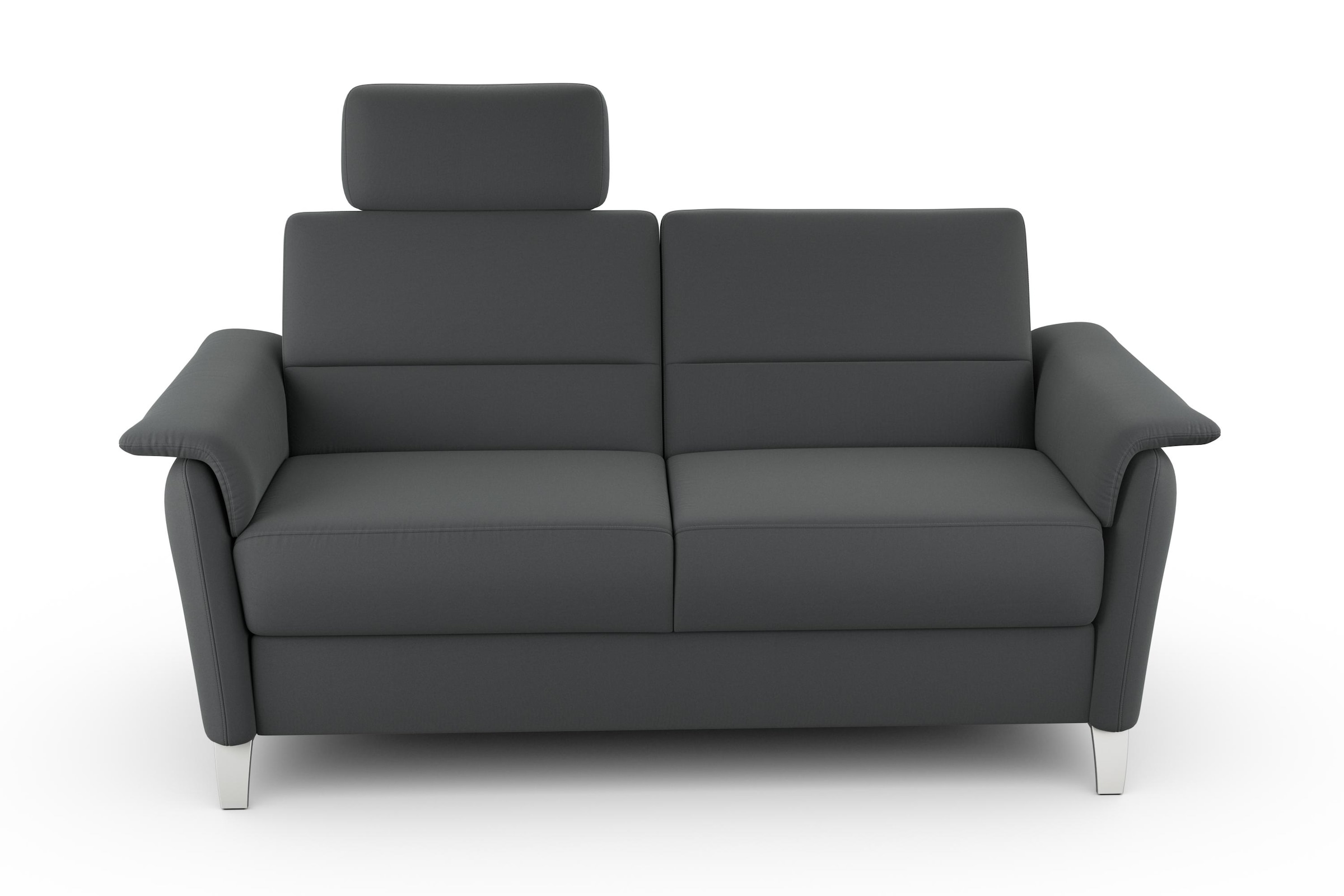 sit&more 2,5-Sitzer »Palmera«, Federkern-Polsterung, Steckvorrichtung für 2 Kopfstützen (optional)