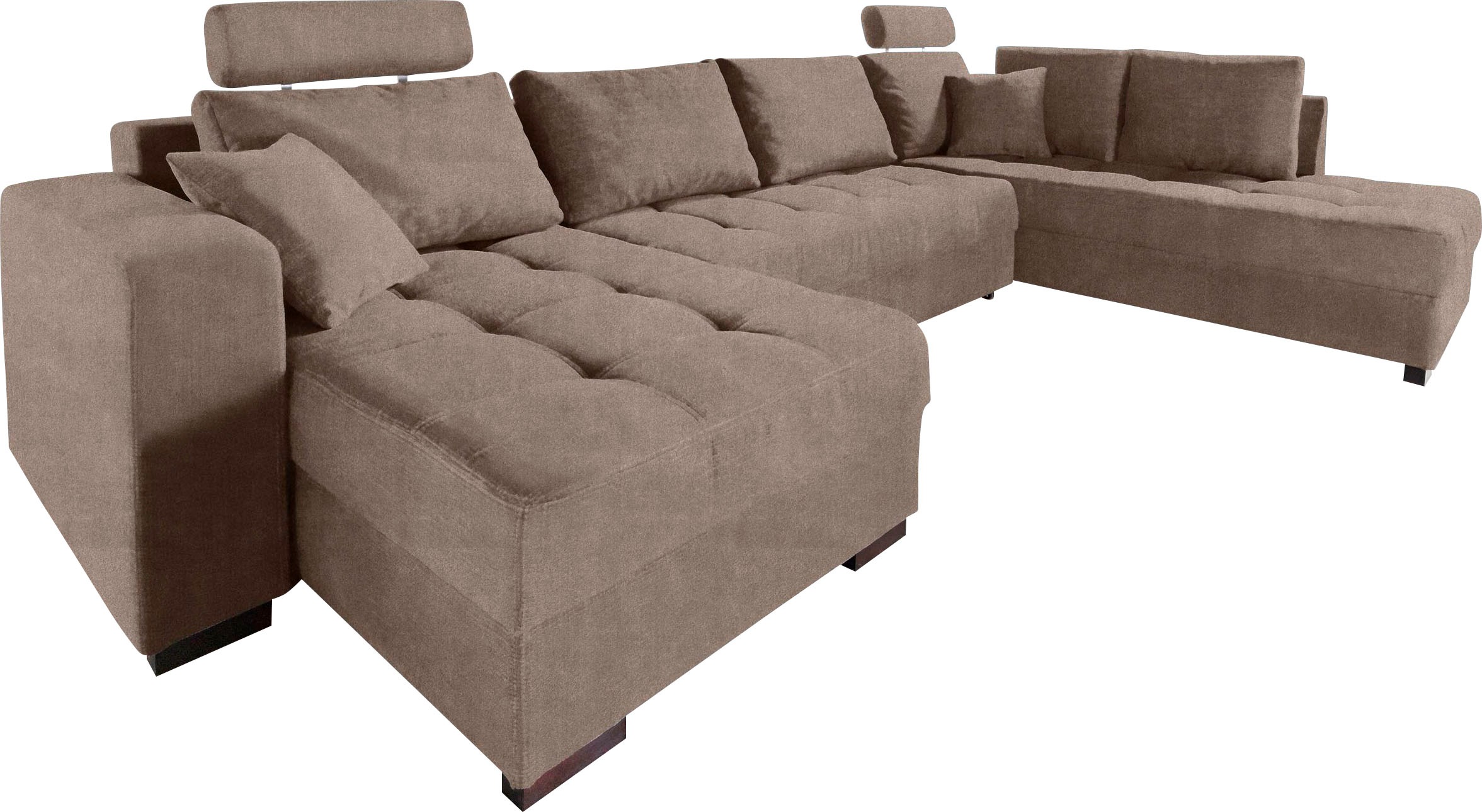 Jockenhöfer Gruppe Wohnlandschaft »Antego U-Form« inklusive Bettfunktion, B günstig online kaufen