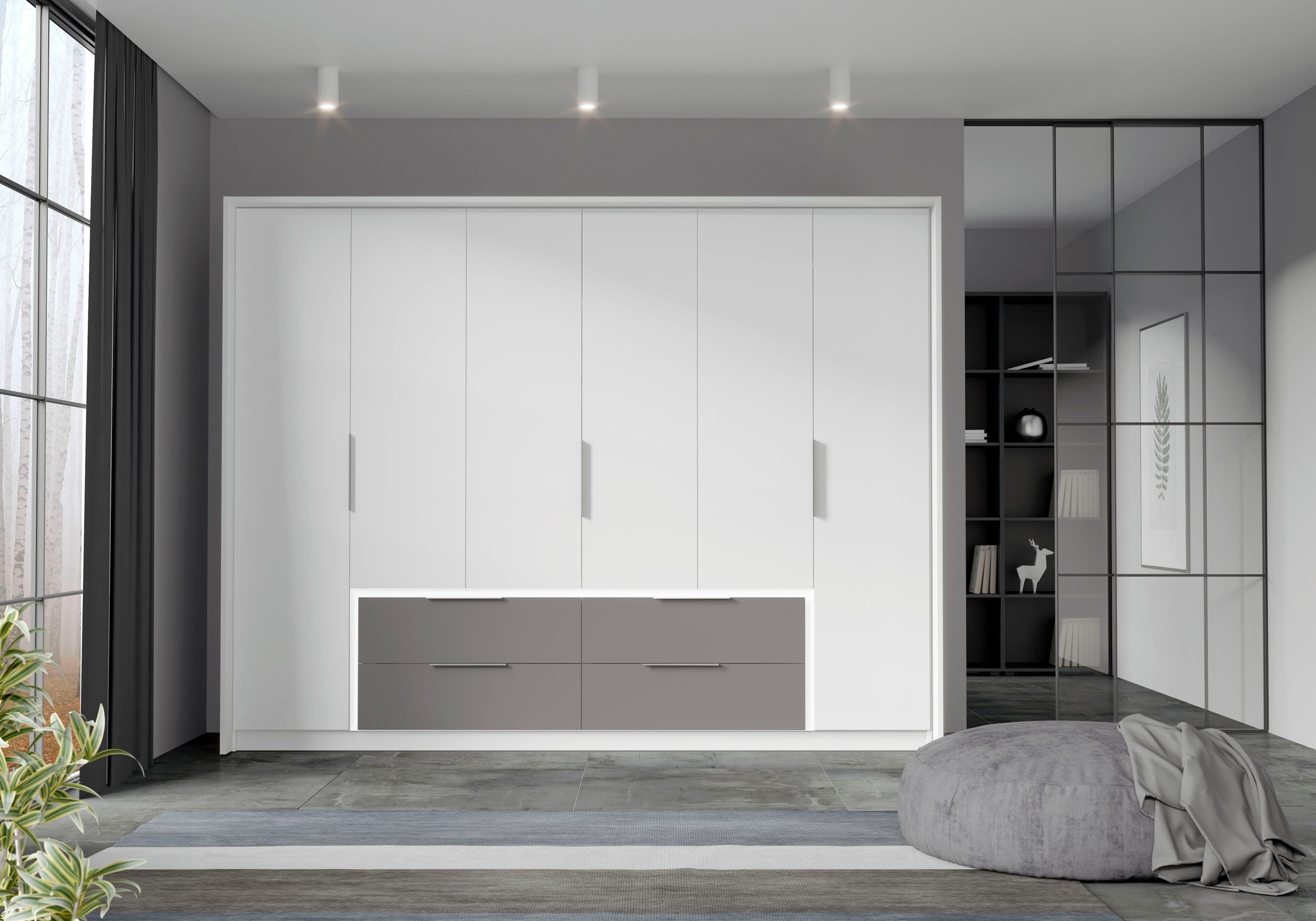 LED-Leuchtmittel FORTE, grau (alufarben), L:45,9cm, Leuchtmittel, LED-Leuchtmittel