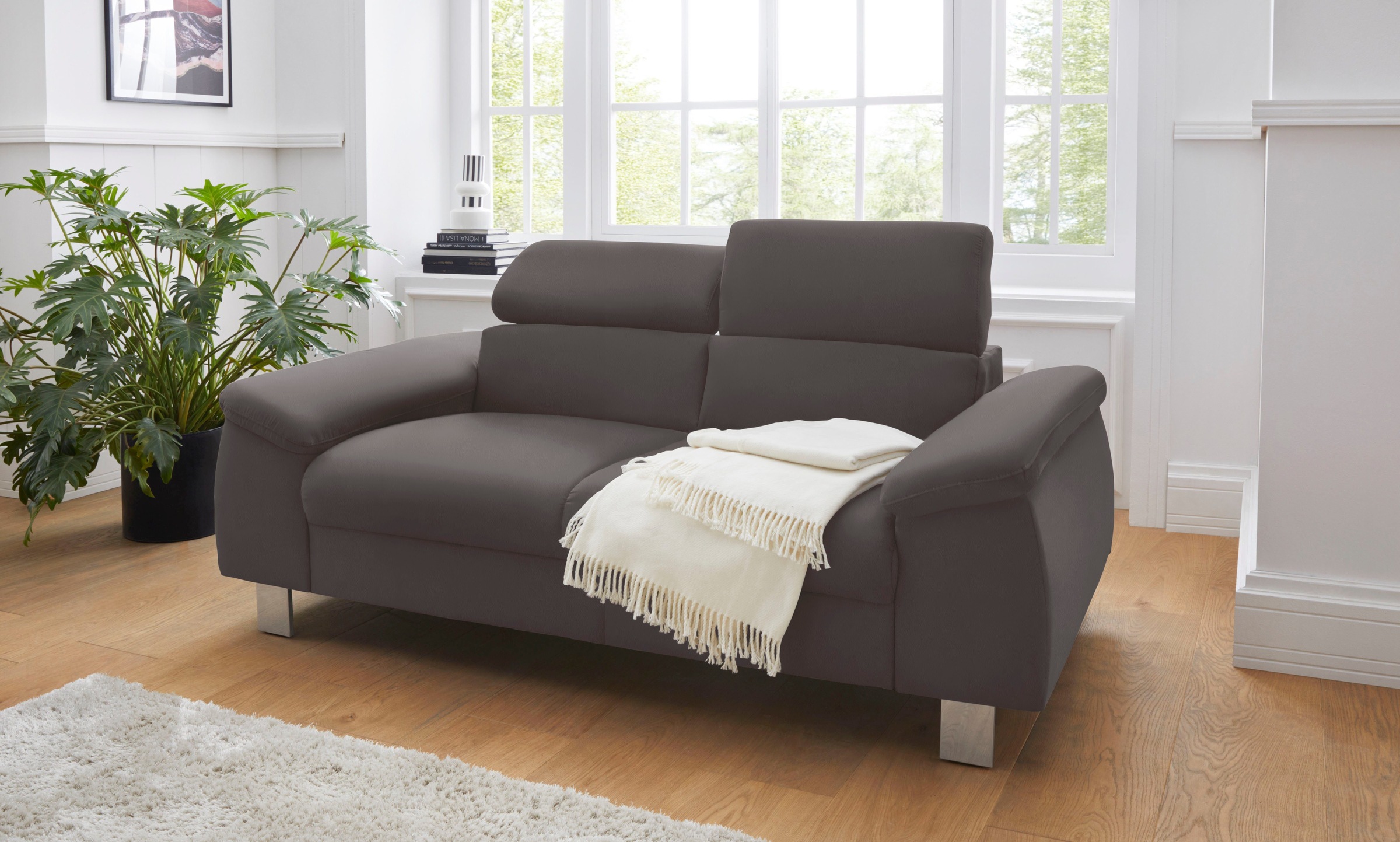 COTTA Polstergarnitur »Komaris«, (Set), Set bestehend aus: 2-Sitzer mit Kop günstig online kaufen