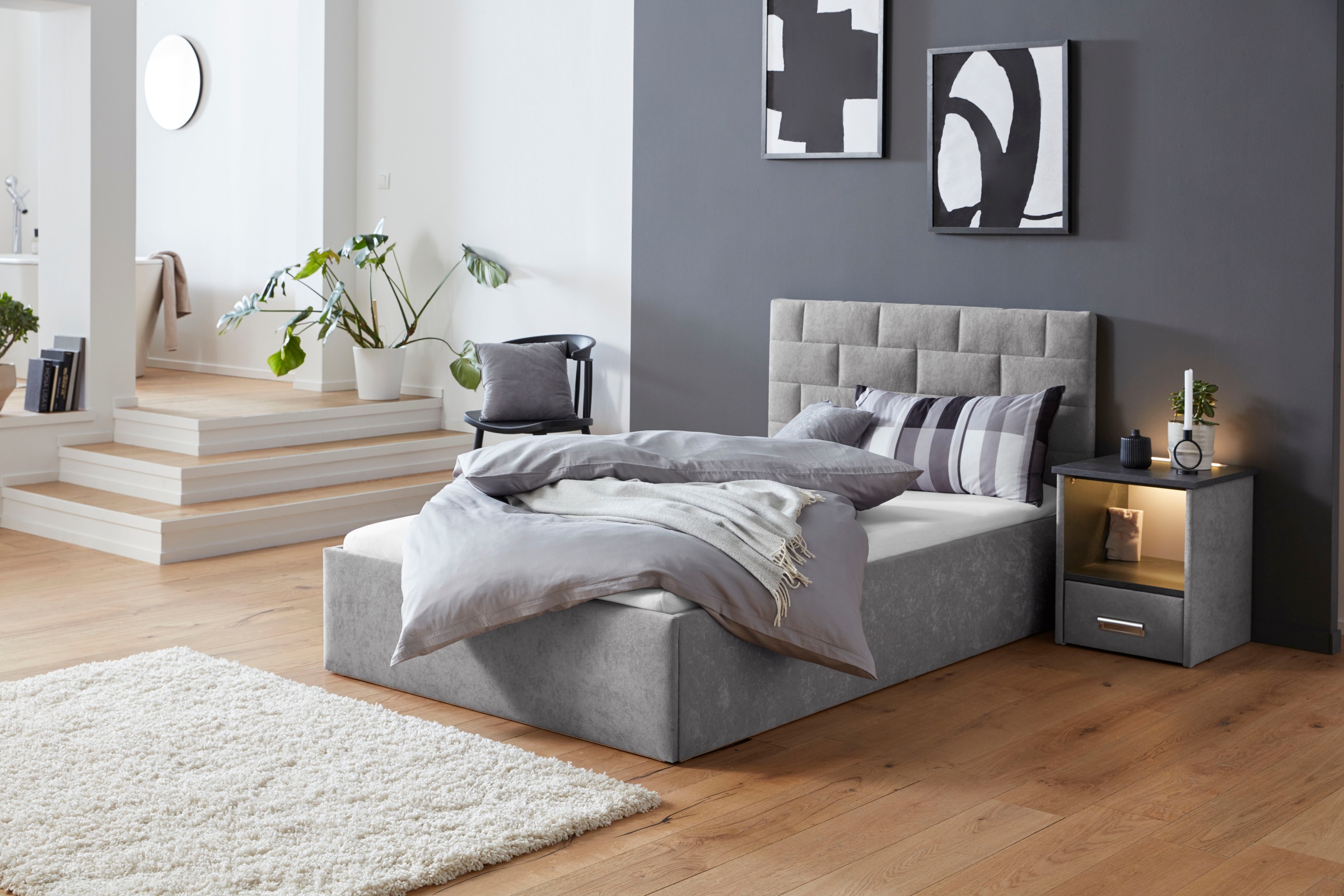 Westfalia Schlafkomfort Polsterbett inkl. Bettkasten bei Ausführung mit Mat günstig online kaufen