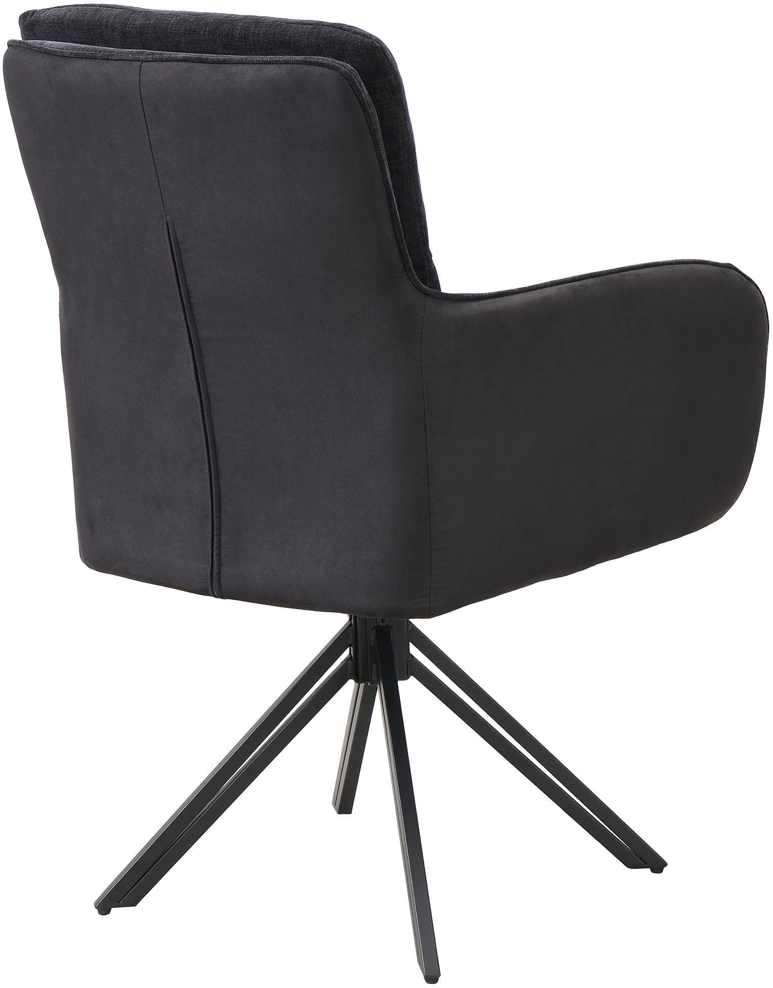 byLIVING Esszimmerstuhl »Tino« (Set) 2 Stk. Microfaser | Webstoff 360 Grad drehbar mit Federkernpolsterung, hochwertige Polsterbezüge