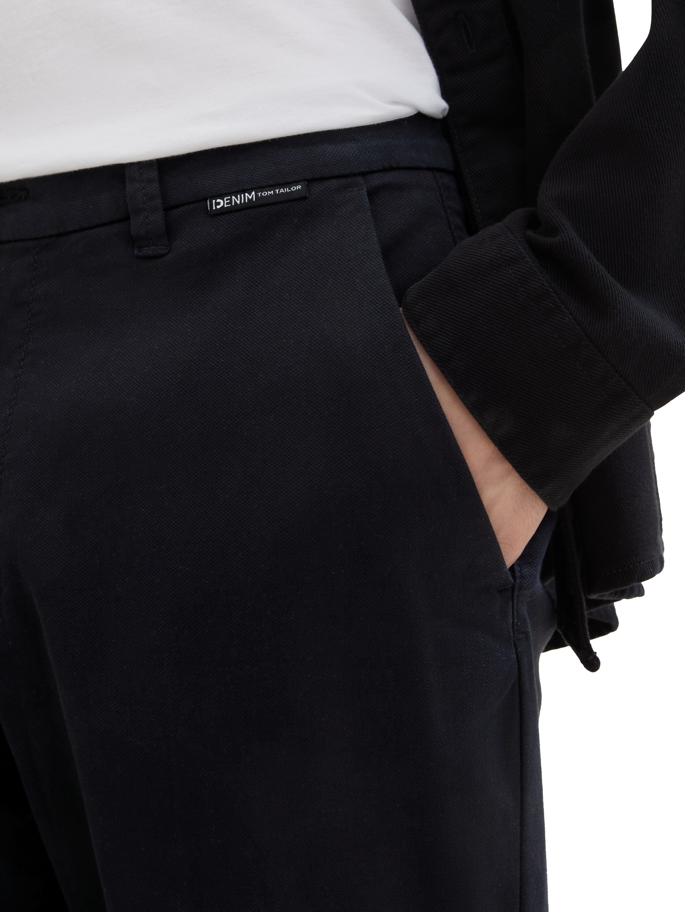 TOM TAILOR Denim Chinohose, mit Stretch-Anteil