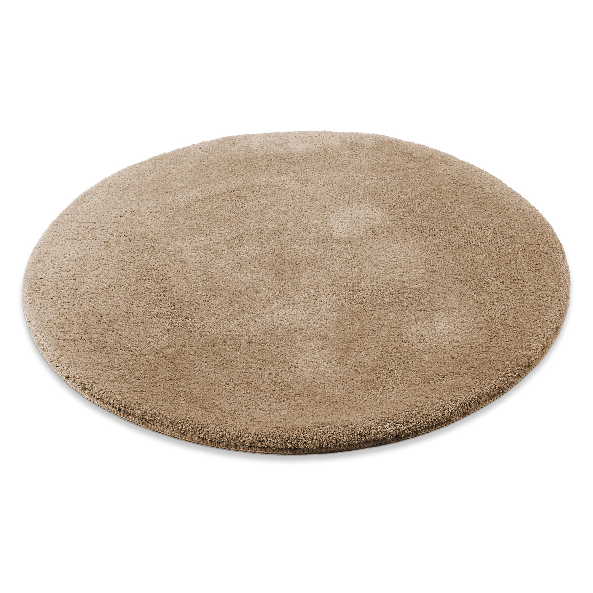 my home Badematte »Neele«, rutschhemmend beschichtet, schnell trocknend, Badteppich, getuftet, modern, Uni, antirutsch, flauschig, hochflor