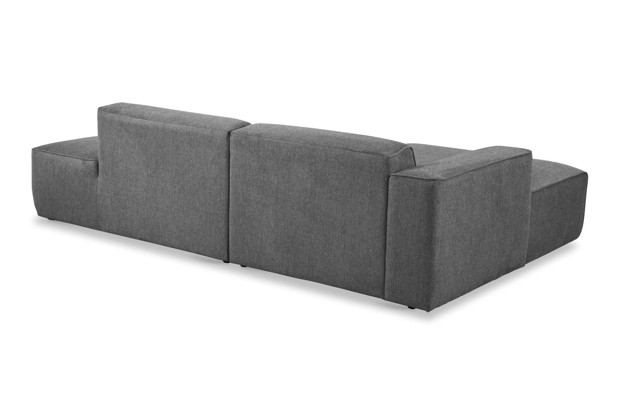 andas Ecksofa »Noord mit Kedernaht, Breite 227 cm«, mit Kedernaht, Breite 227 cm, Cord, Struktur, Webstoff